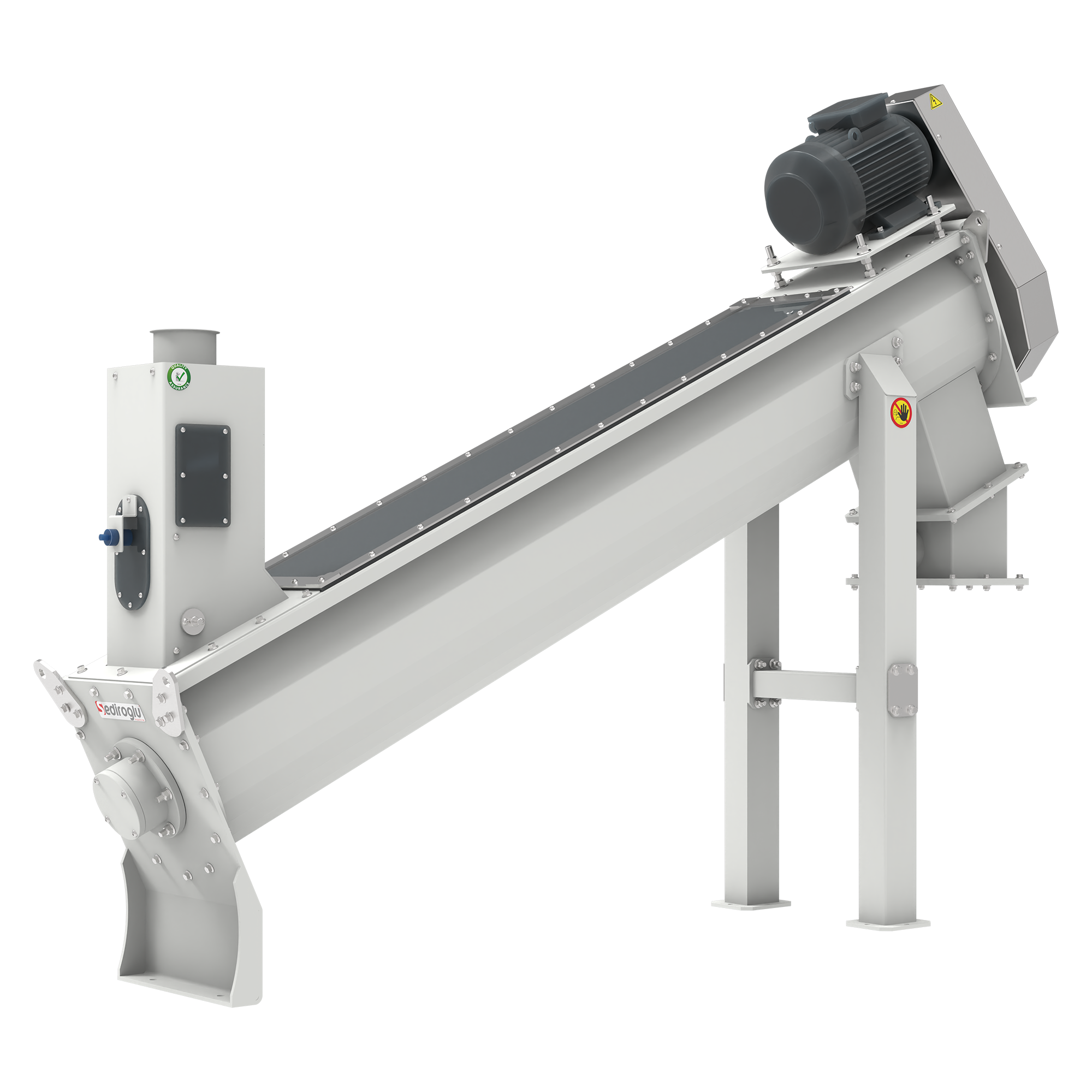 How the Inclined Intensive Dampener Is Used in Flour Mills | Sediroglu