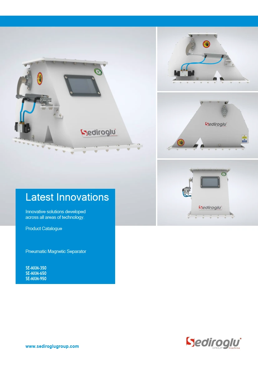 Pneumatic Magnetic Separator 300 Ton