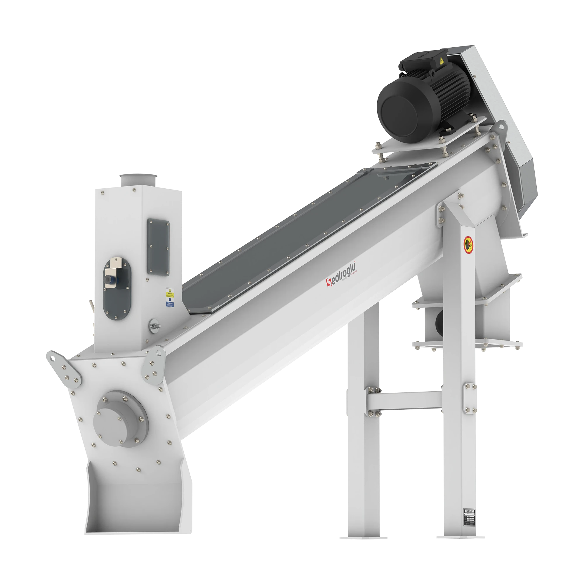 Inclined Intensive Dampener 35 Tons per Hour – Support Structure