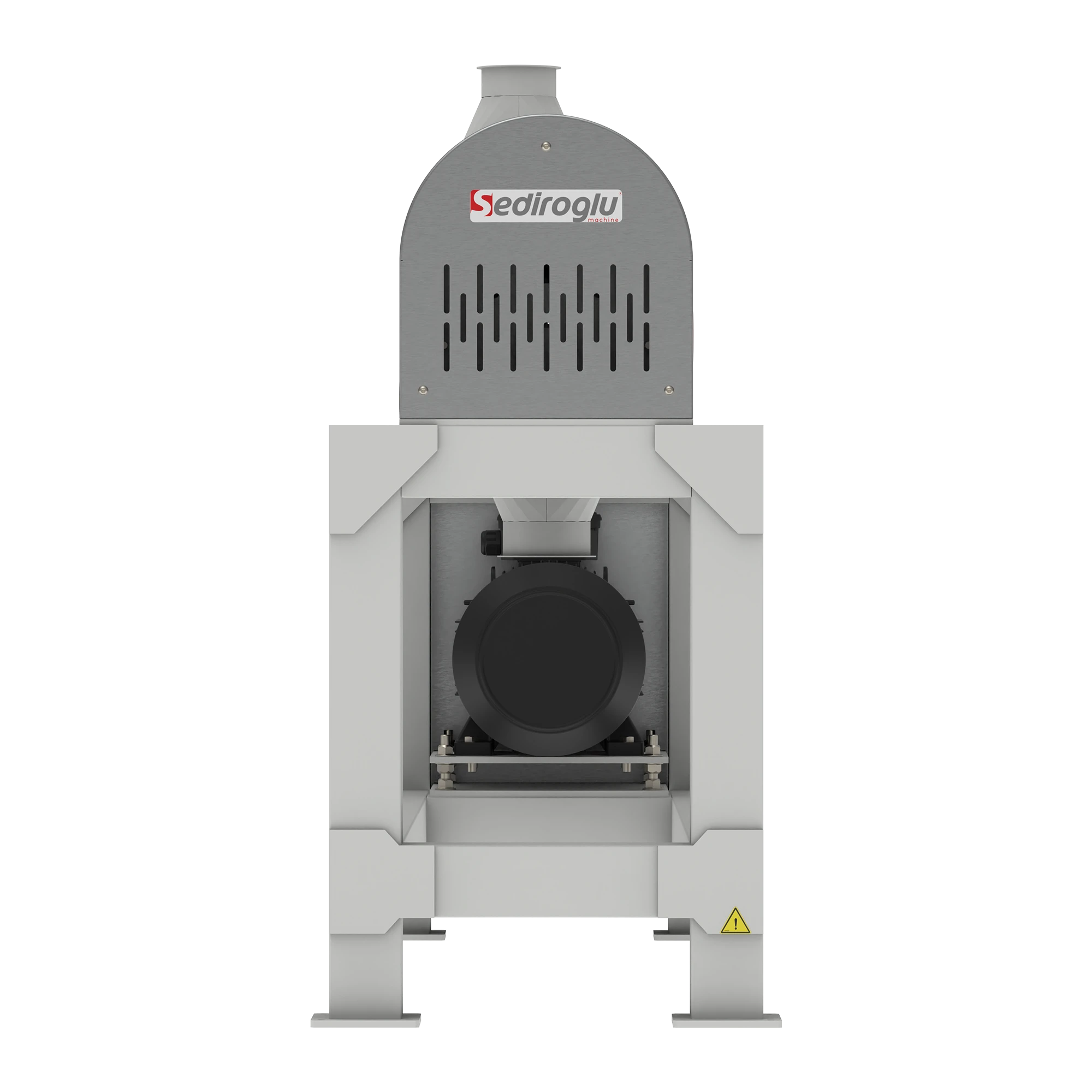 Horizontal Intensive Dampener 30 Tons per Hour – Top Angle