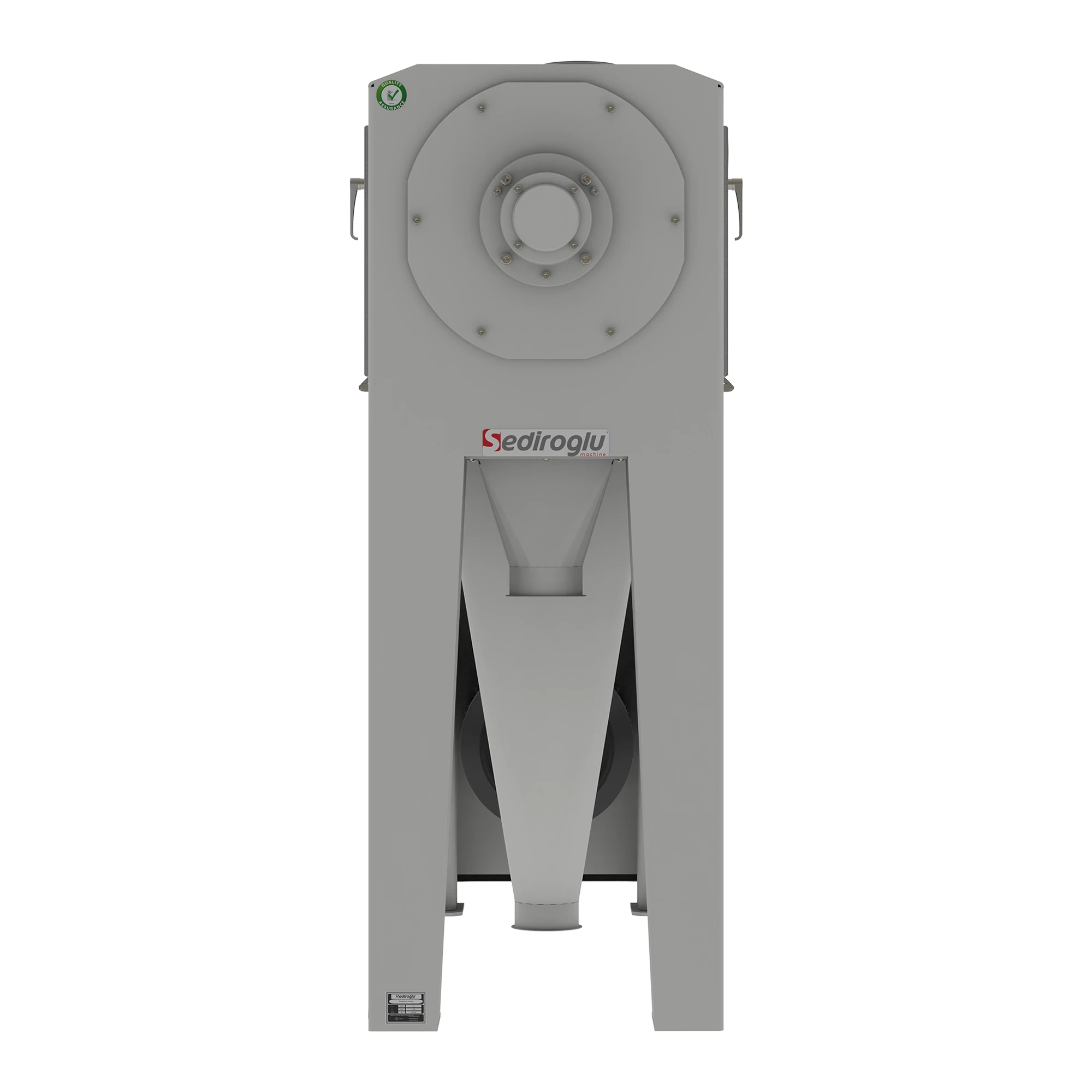 High-efficiency scourer unit designed for 9–14 ton Sediroglu Group systems.