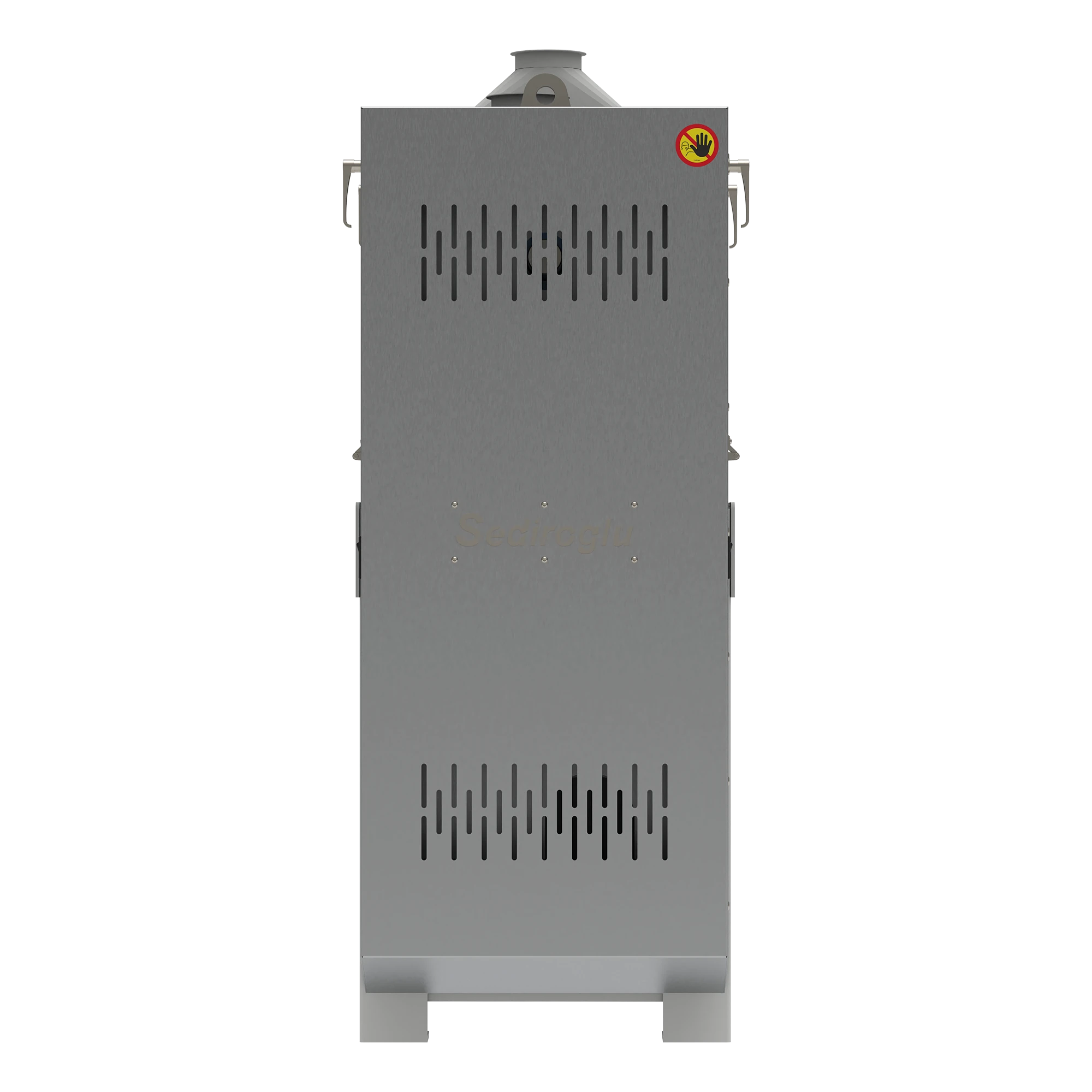 Industrial horizontal scourer machine for flour mill facilities, supporting controlled abrasion and efficient wheat surface treatment.