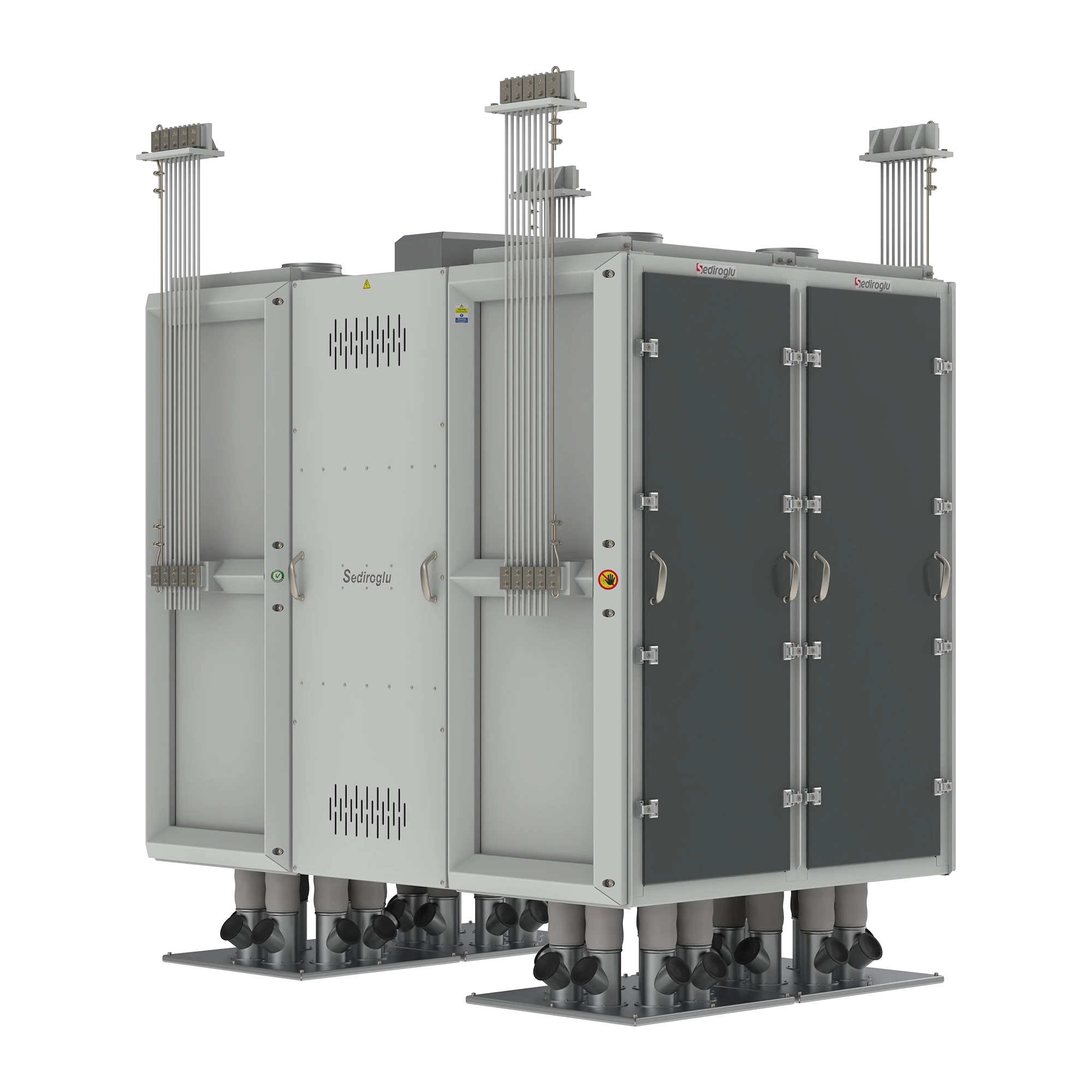 SEDİROGLU Plansifter 4x30 grain sifter providing reliable multi-stage sifting for wheat, durum, and other cereals.