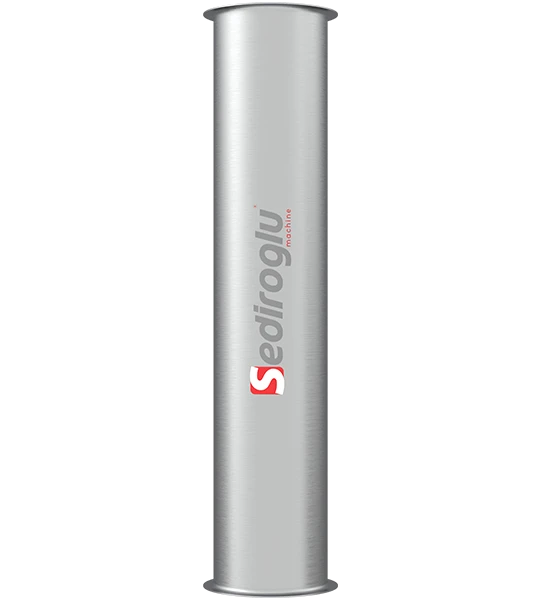 Flour Conveying Pipe 100Ø500 Chrome