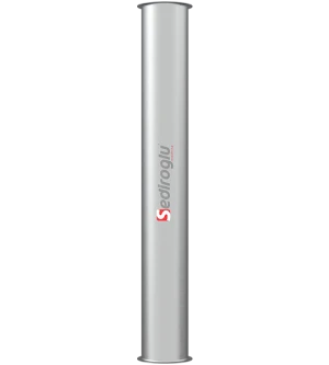 Flour Conveying Pipe 100Ø750 Chrome