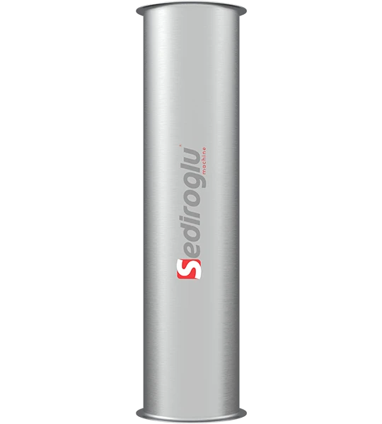 Flour Conveying Pipe 120Ø500 Chrome