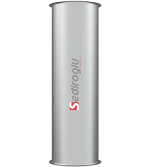 Flour Conveying Pipe 150Ø500 Chrome