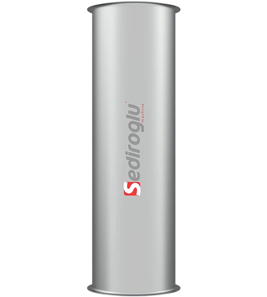 Flour Conveying Pipe 150Ø500 Chrome