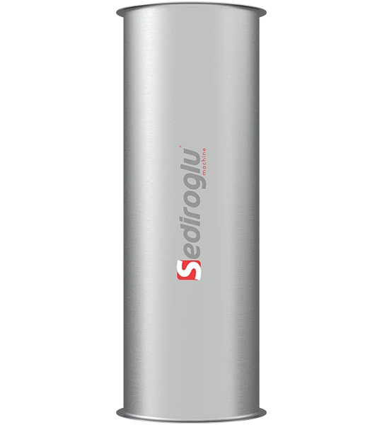 Flour Conveying Pipe 170Ø500 Chrome