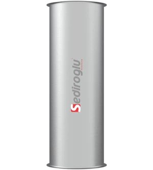 Flour Conveying Pipe 170Ø500 Chrome