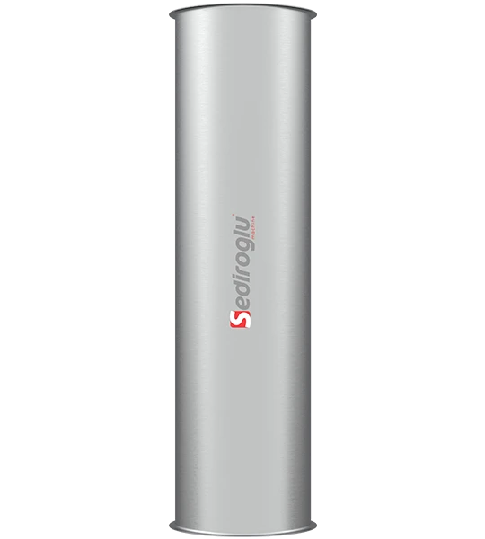 Flour Conveying Pipe 200Ø750 Chrome