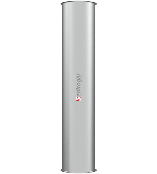 Flour Conveying Pipe 200Ø1000 Chrome