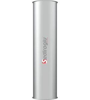 Flour Conveying Pipe 250Ø1000 Chrome