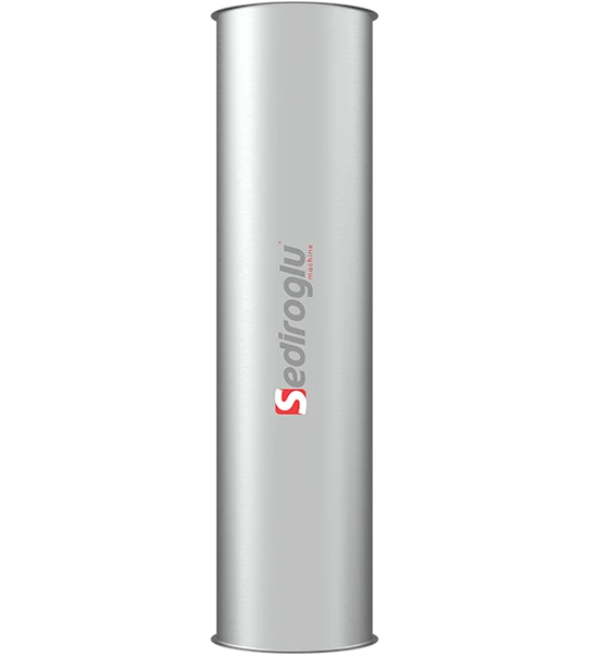 Flour Conveying Pipe 250Ø1000 Chrome