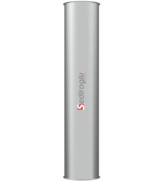 Flour Conveying Pipe 250Ø1250 Chrome