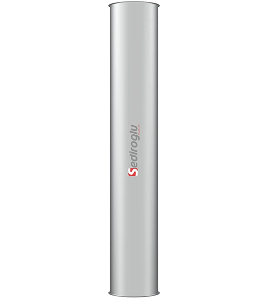 Flour Conveying Pipe 250Ø1500 Chrome