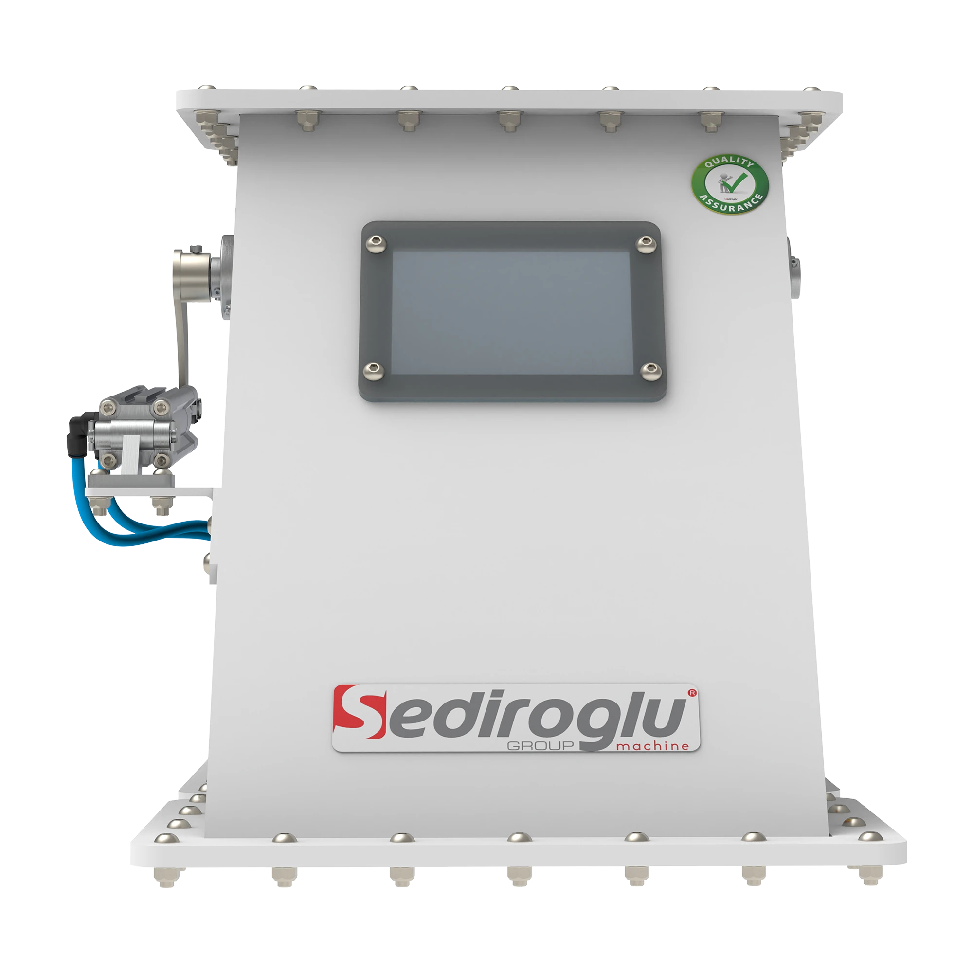 Pneumatic magnetic separator model 650 used in high-capacity flour mills for continuous metal separation.