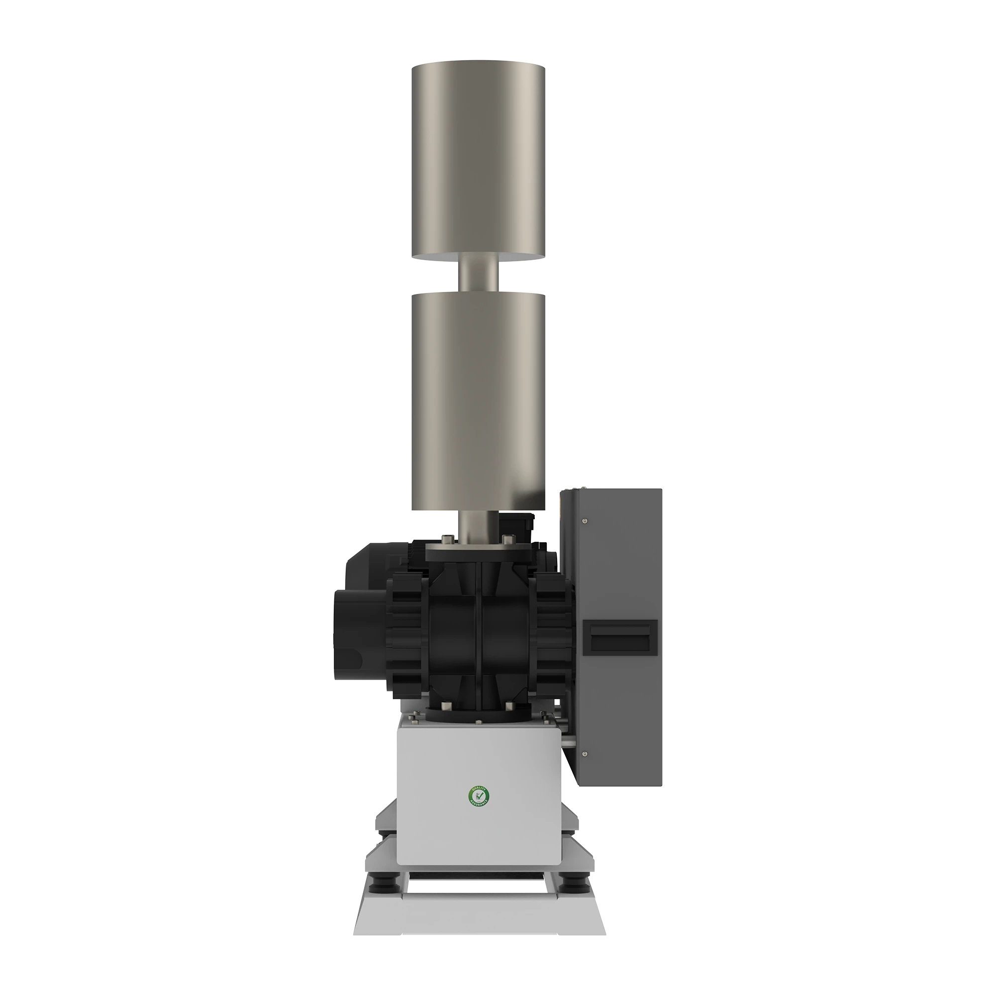 Industrial blower integrated into flour milling sections for stable airflow and process efficiency.