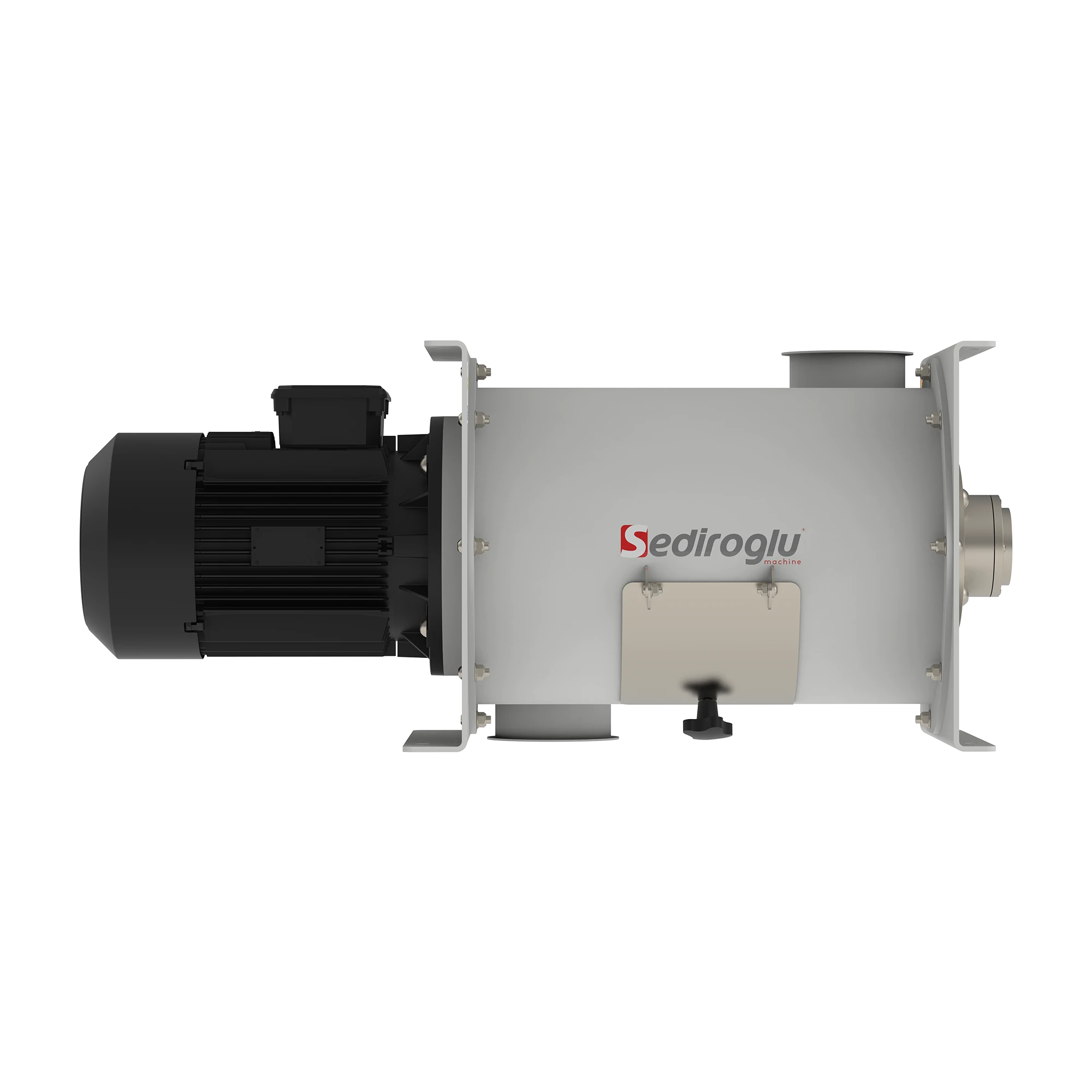 Flour detaching test of Drum Detacher C 30-45 for flour mill machinery, demonstrating consistent performance and improved milling efficiency.