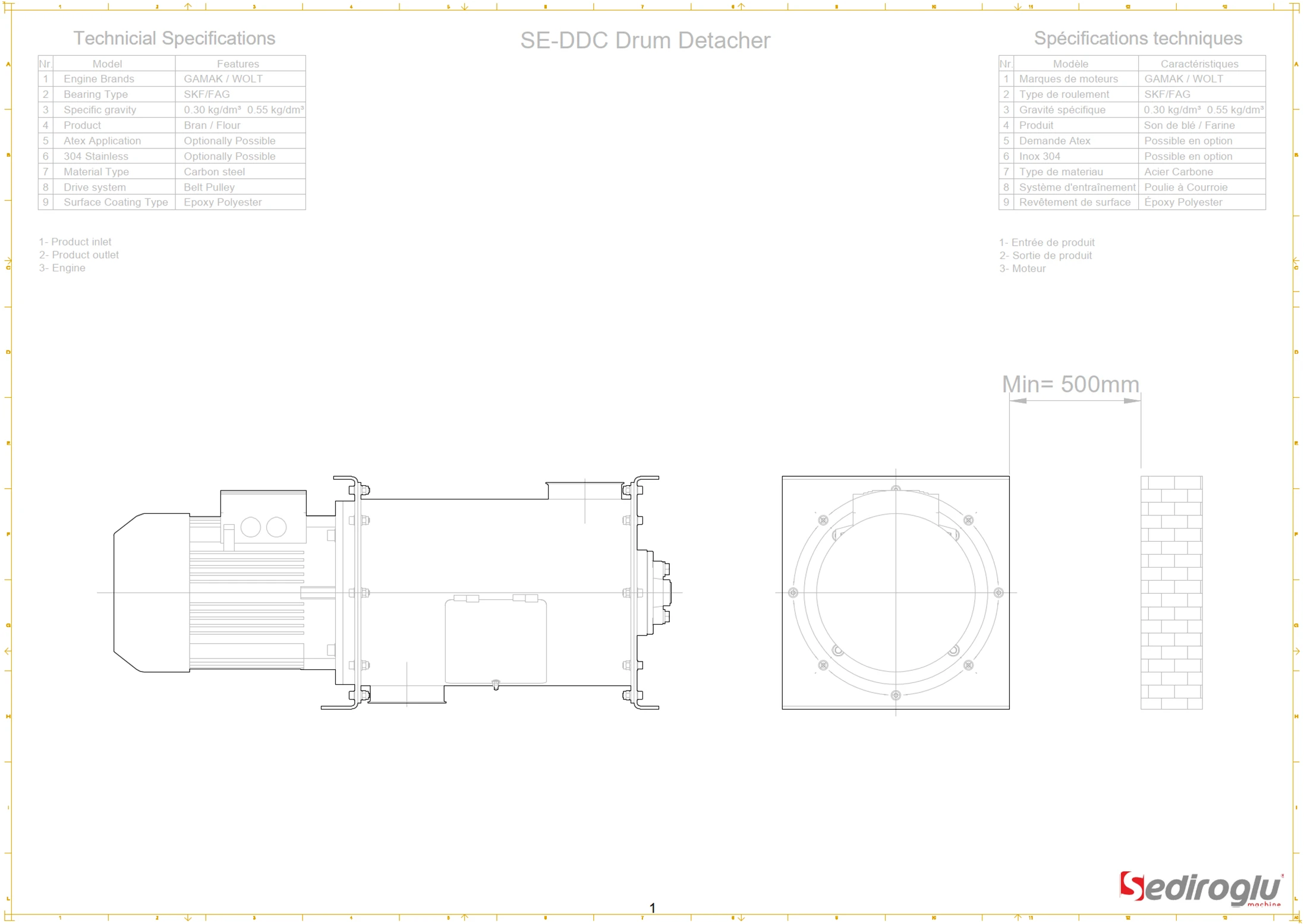 Drum-Detacher-C-32-55-Technical-Drawing-Front-View
