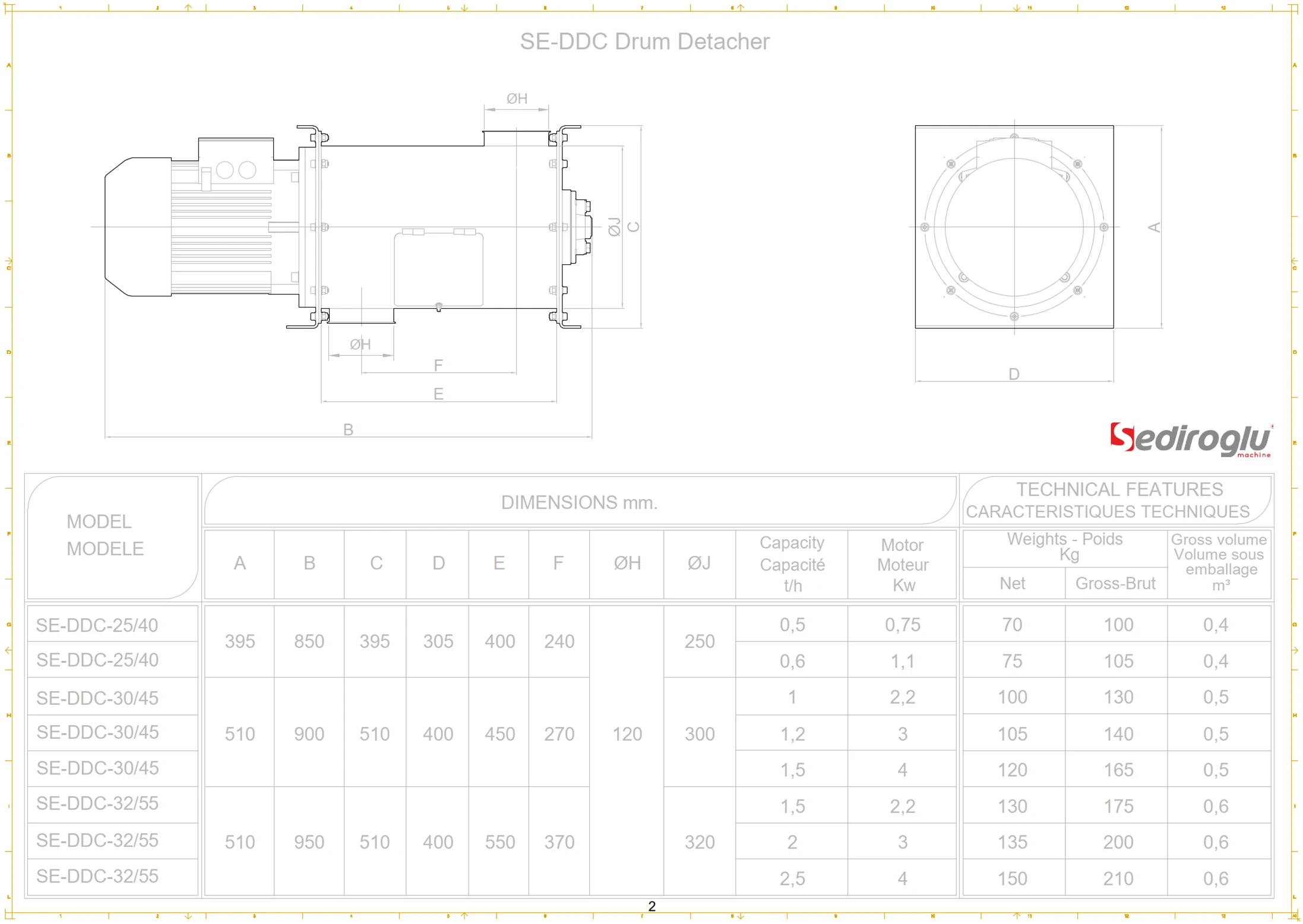 Drum-Detacher-C-32-55-Technical-Drawing-Side-View