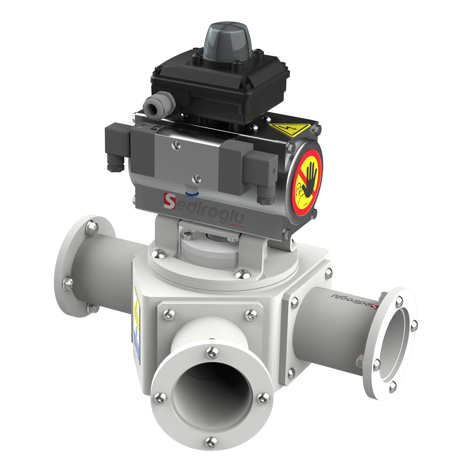 Cleaning and maintenance of Plug Diverter Valve 150 for optimal performance.