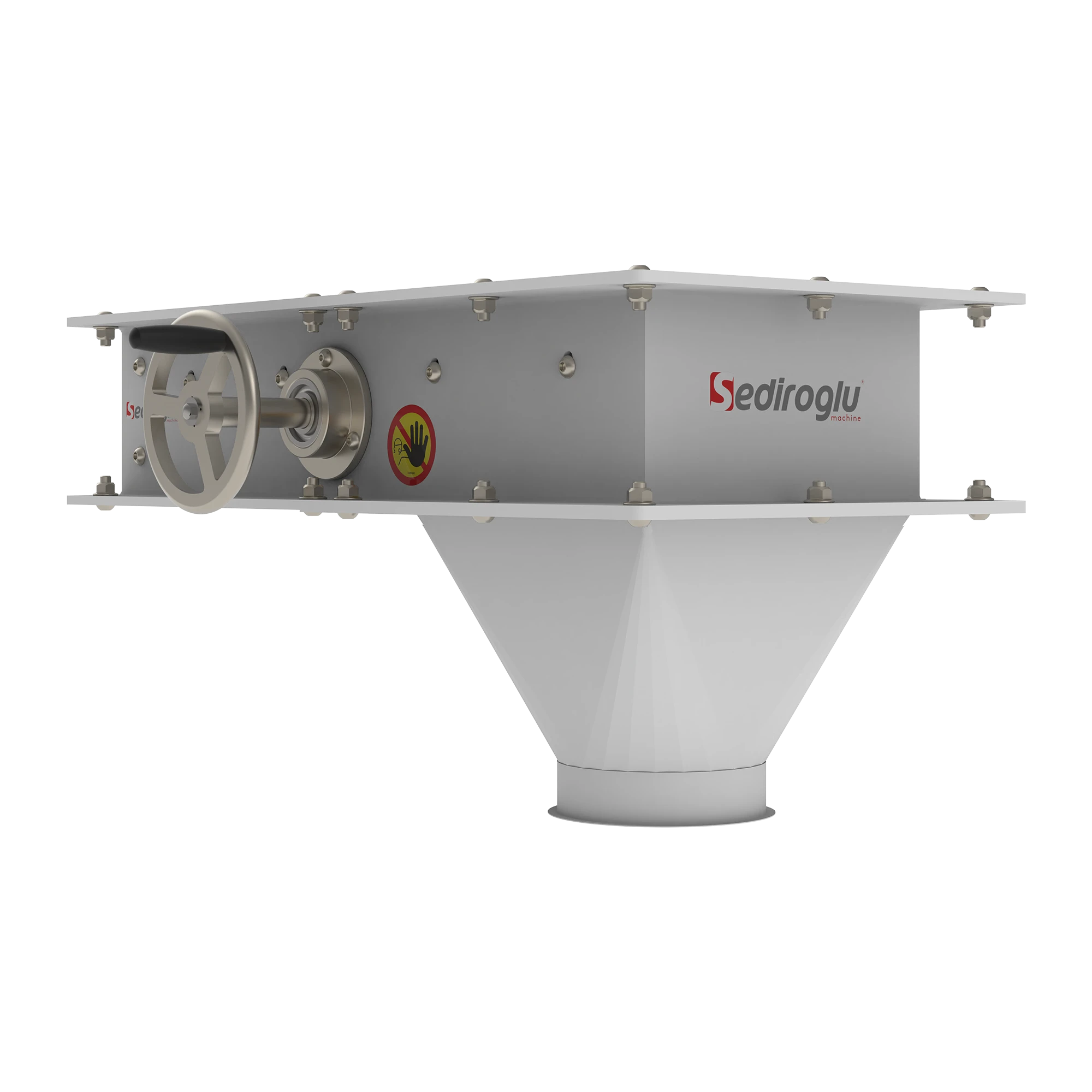 Ensures accurate and dust-free flour distribution in pasta manufacturing plants, improving product quality