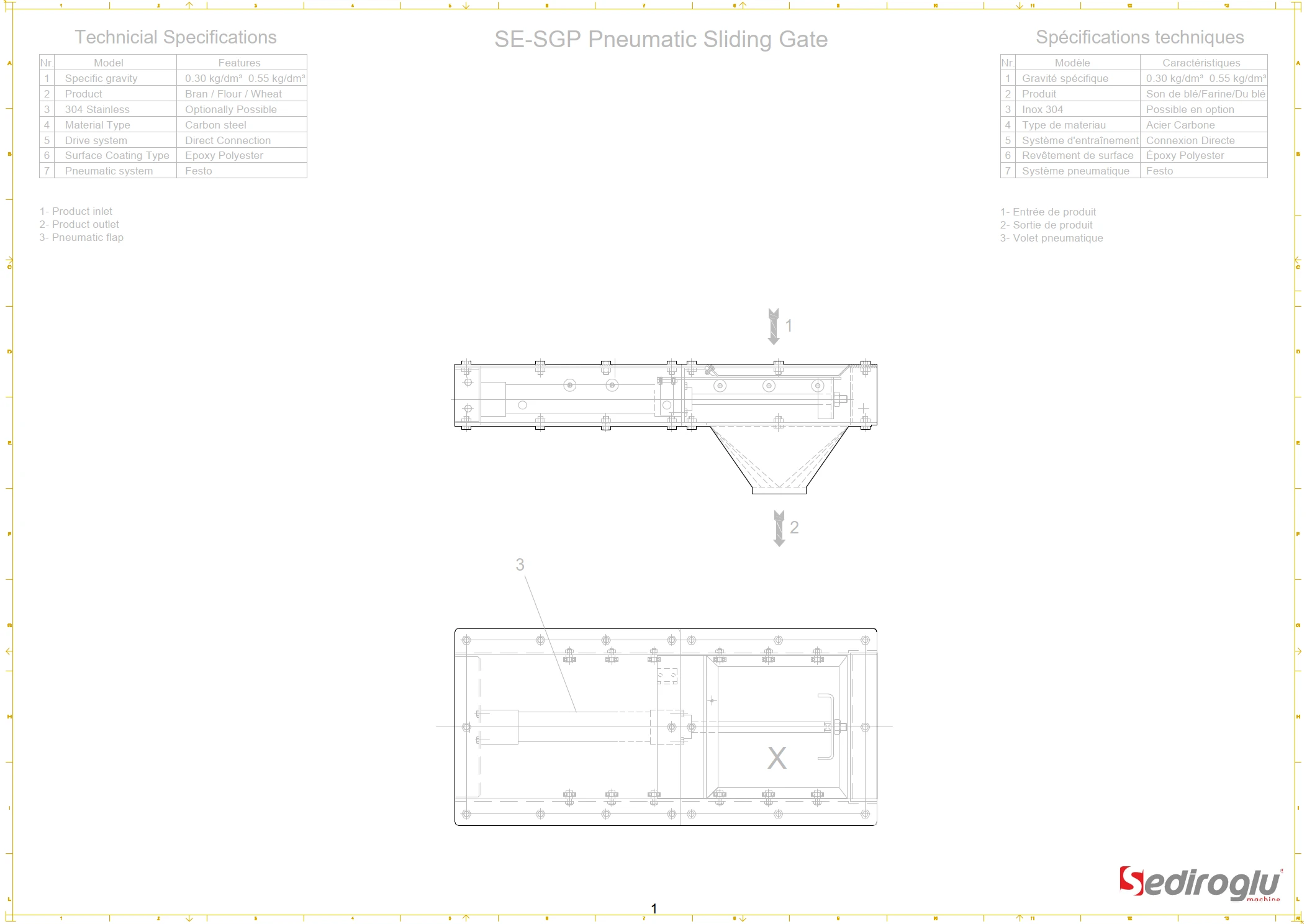 pneumatic-slide-gate-320-technical-dimensions