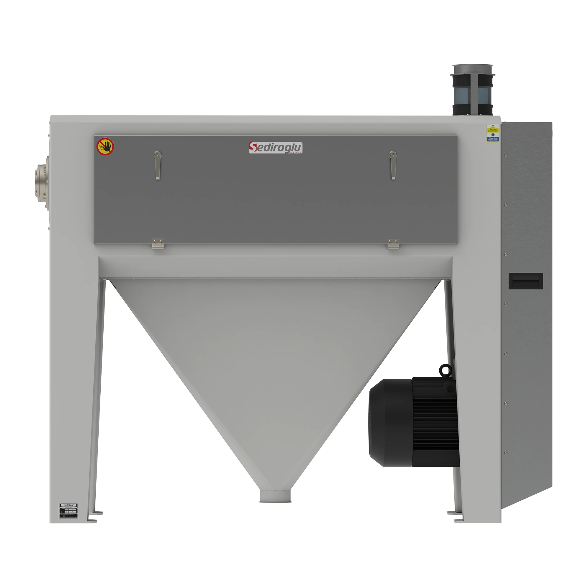 High-speed rotor system of Bran Finisher 4010 ensuring fine flour separation.