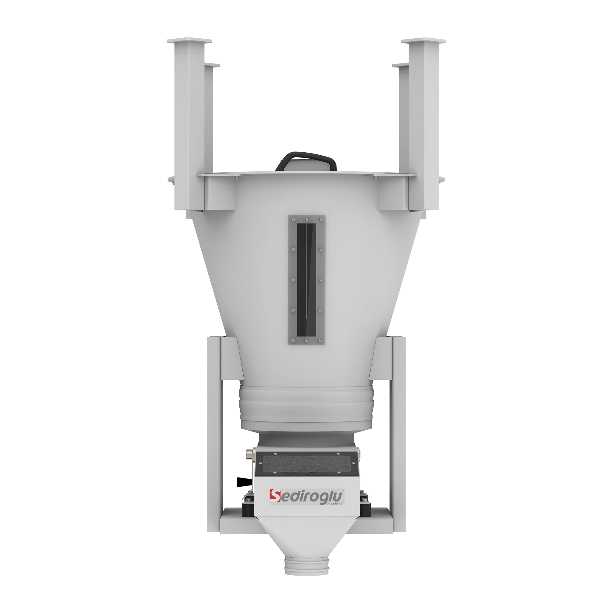 Integrated into production lines for automatic feeding in tight spaces.