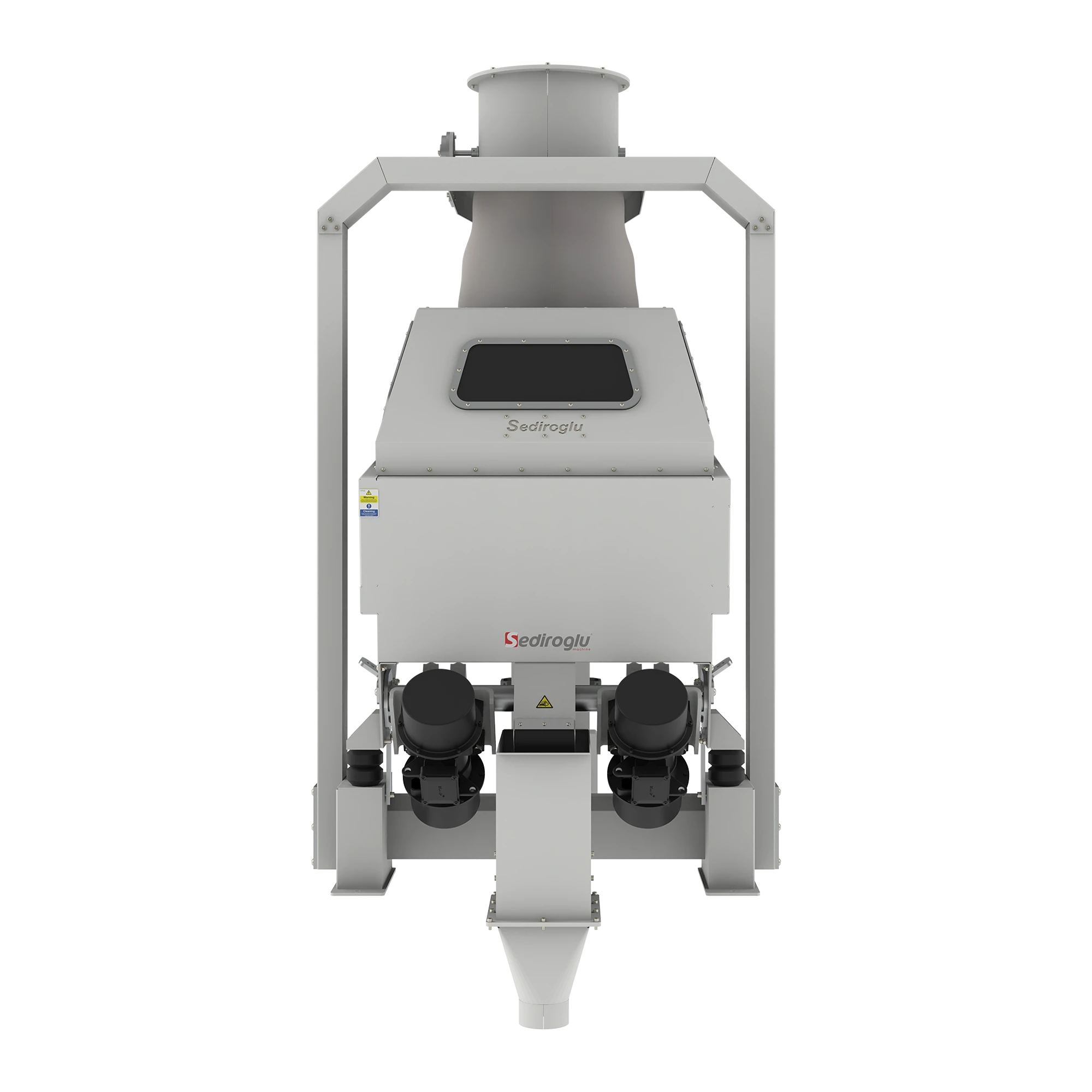 Overall view of the Double Layer Destoner 120 used in high-capacity flour milling lines.