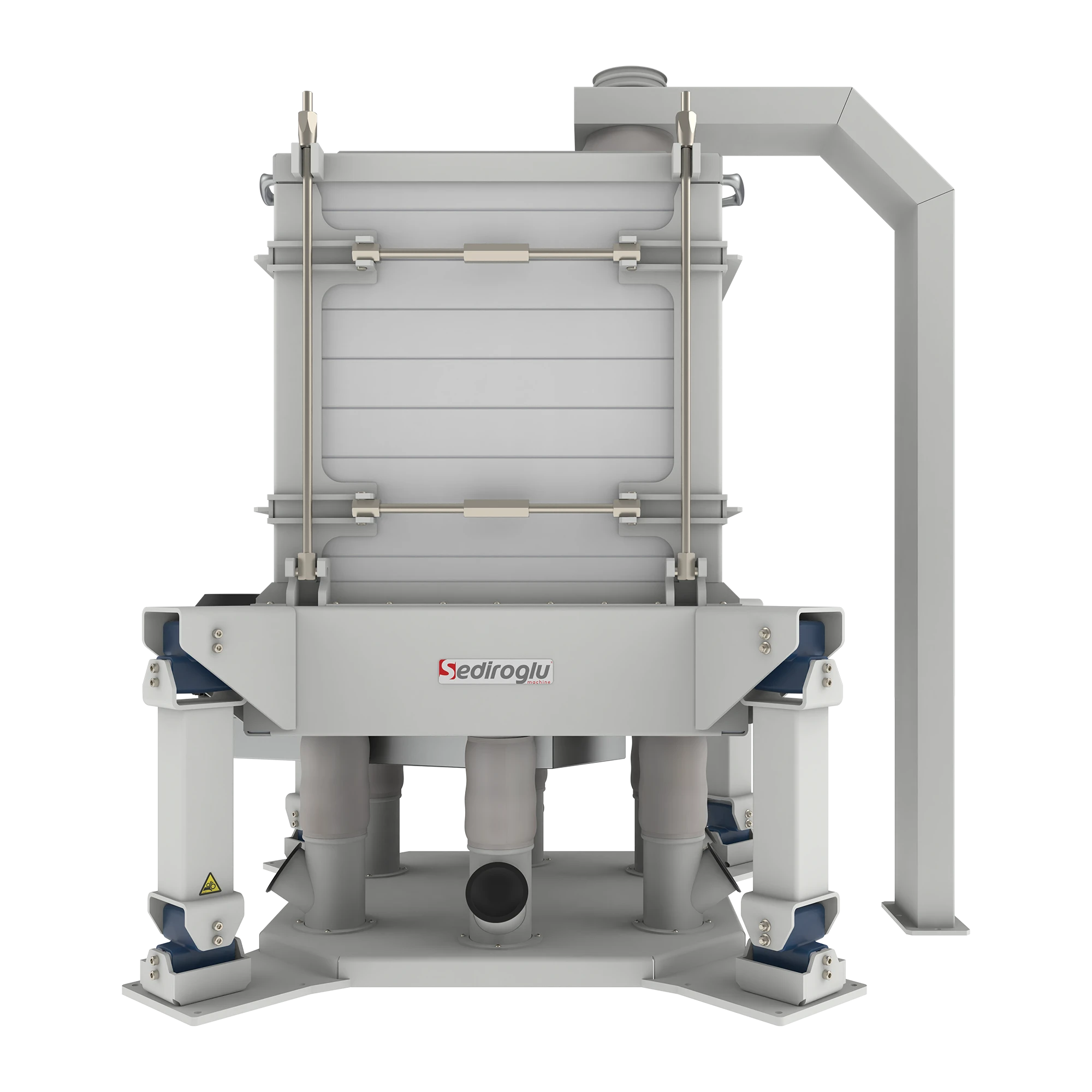 Control Mono Sifter 8 Tonne ensures smooth and continuous material flow in flour mills and rice processing plants.