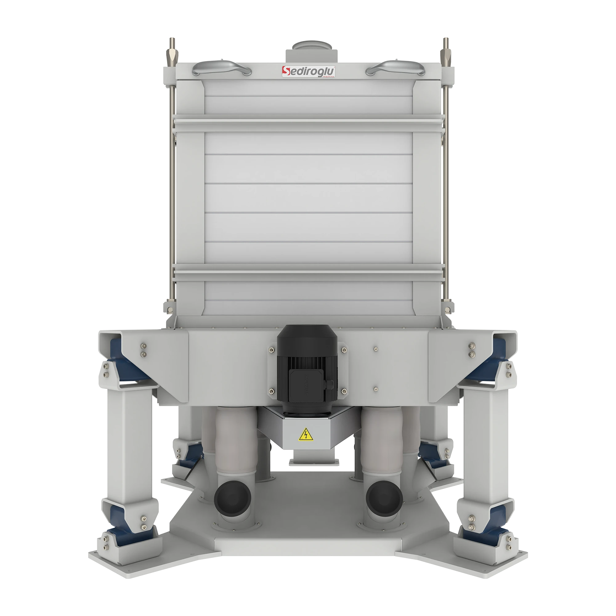 The Control Mono Sifter 12 Tonne ensures smooth and continuous material flow in flour, rice, and galeta flour processing.