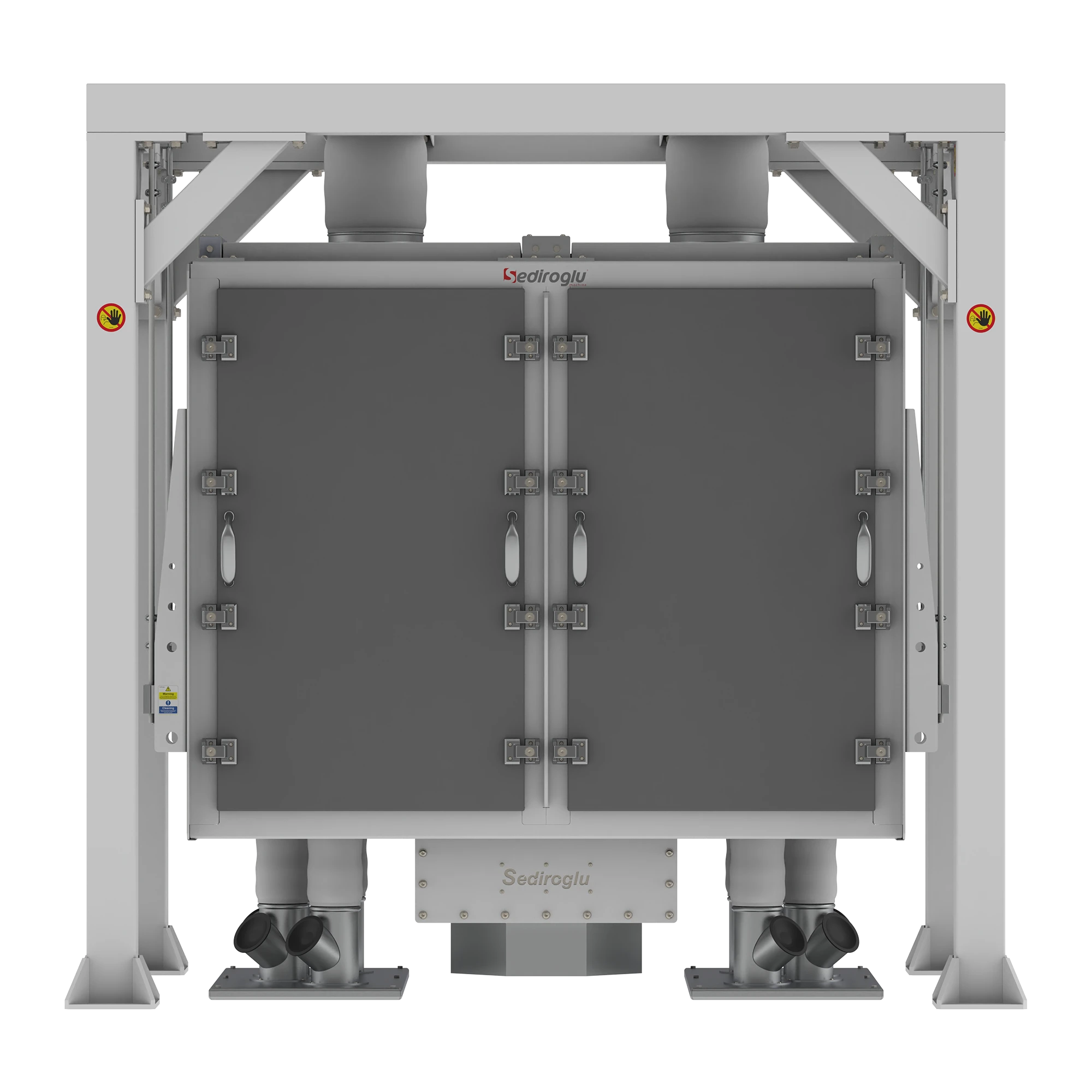 Spare parts and accessories supporting uninterrupted operation of the Two Channel Sifter 9 ton in industrial production lines.