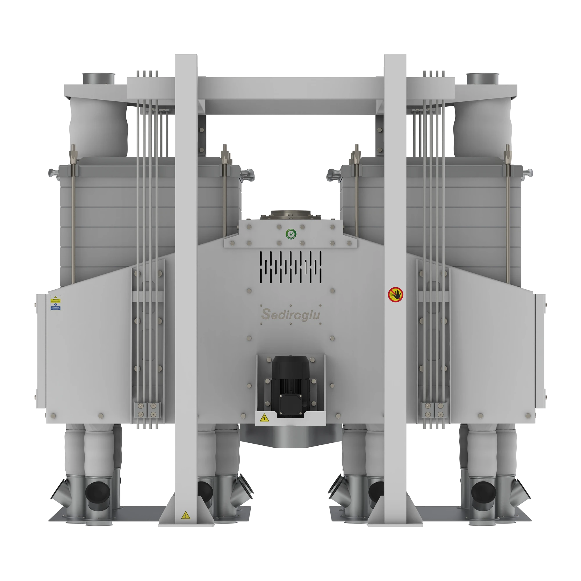 User-friendly control panel allows precise adjustment and easy operation, supporting efficient sifting control in modern grain processing plants.