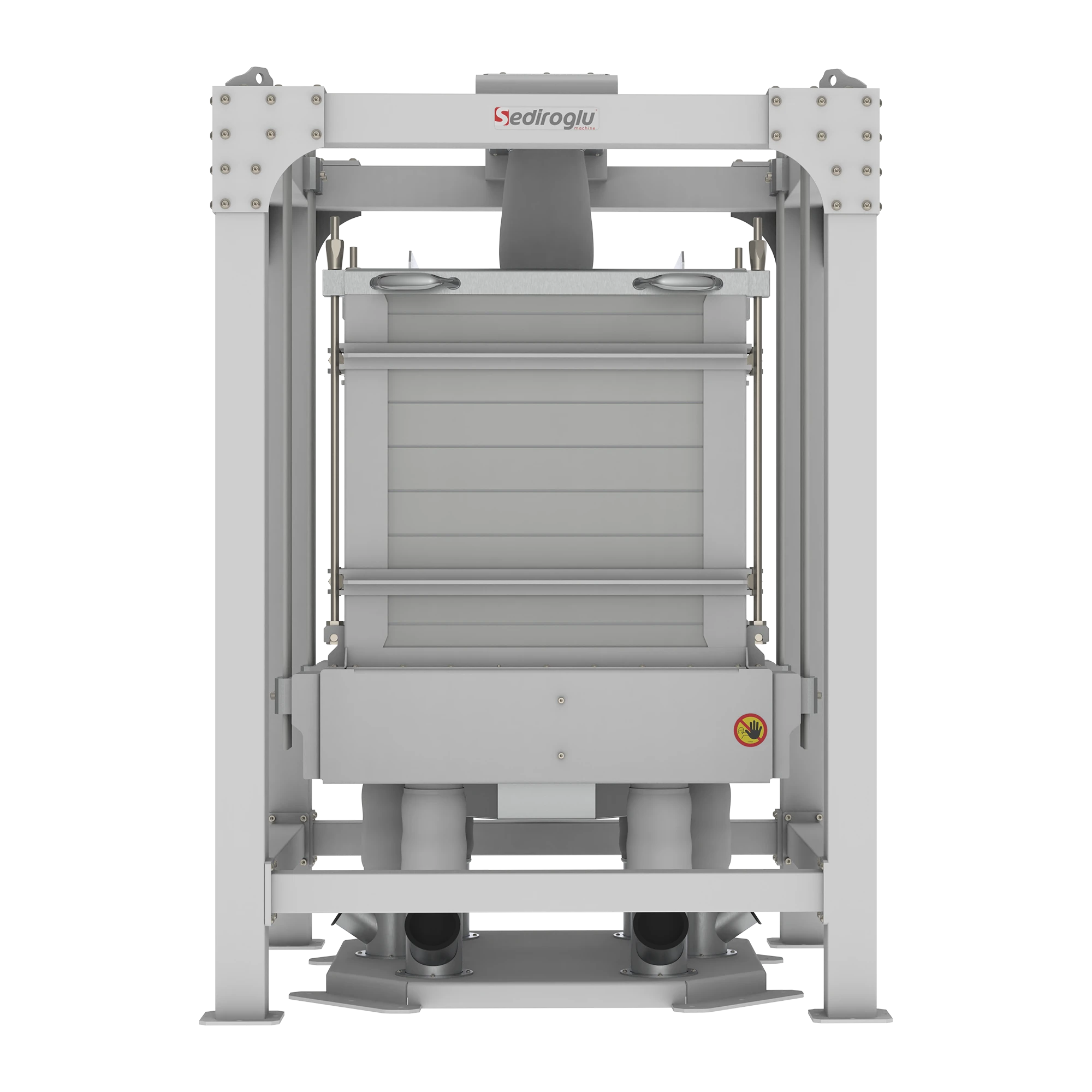 Control Sifter SE-CSS 85-8 integrated seamlessly into automated flour packaging systems.