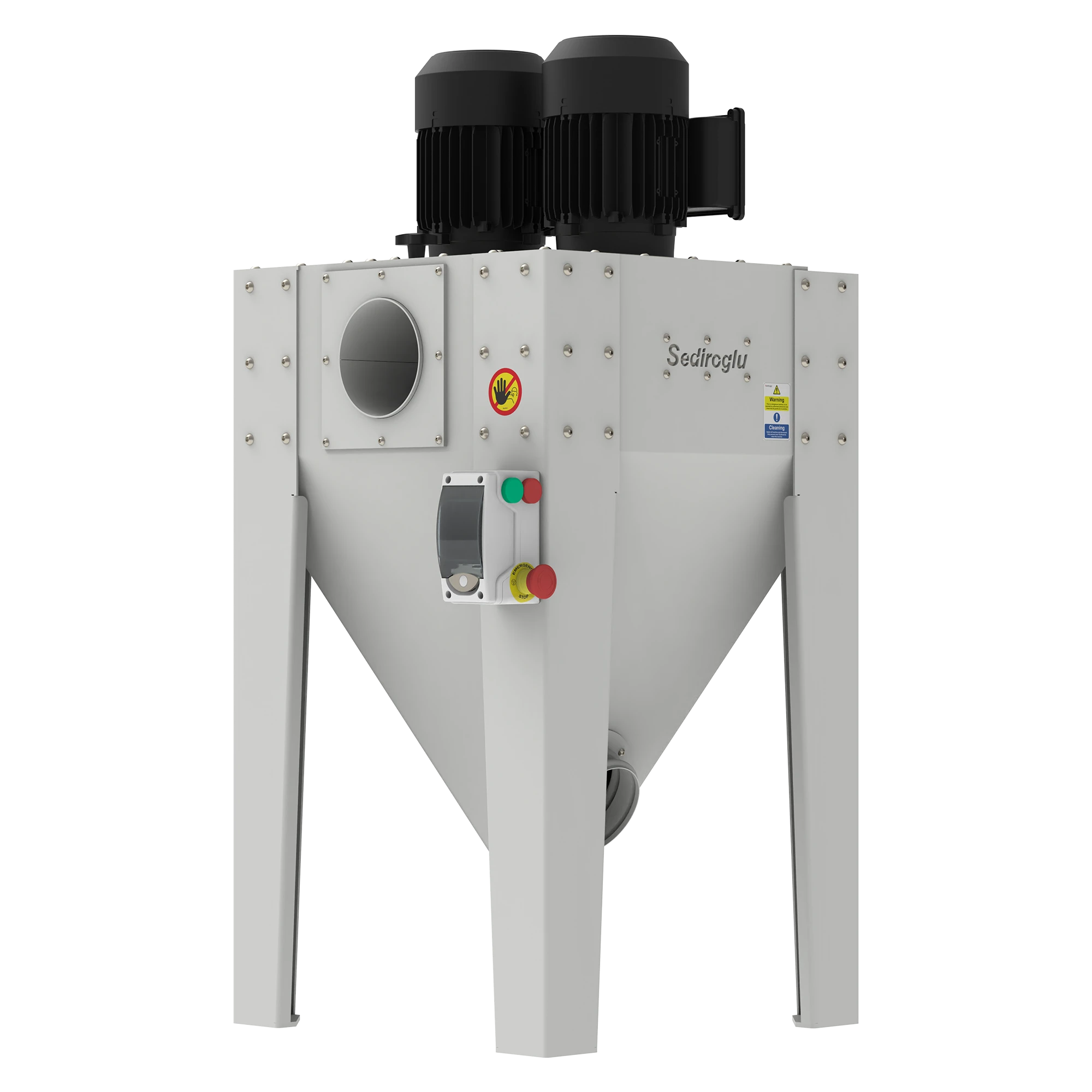 Application of Filter Bag Cleaning machine in cement factory dust collection systems