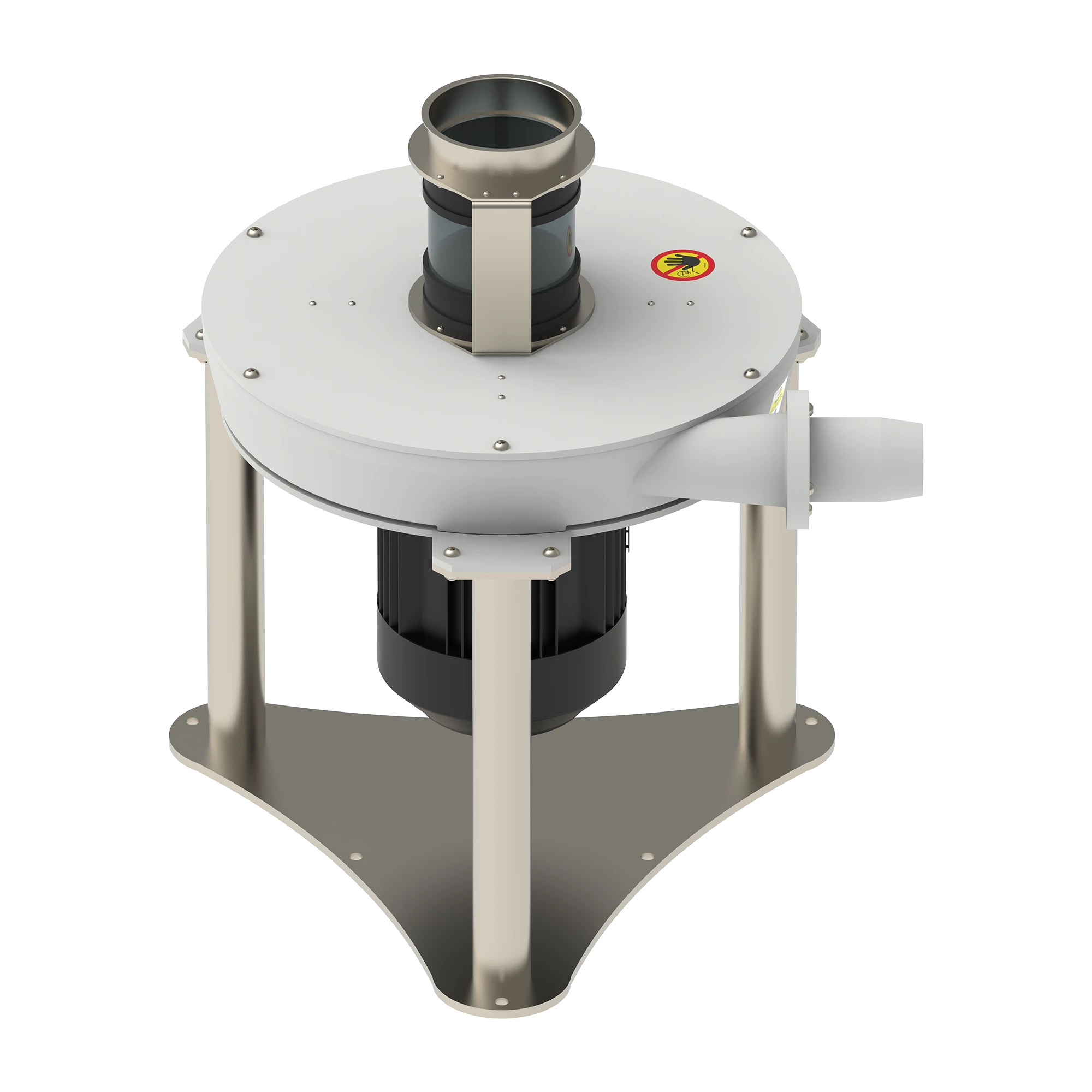 Corn flour mill application of Impact Detacher A Series 15 kW