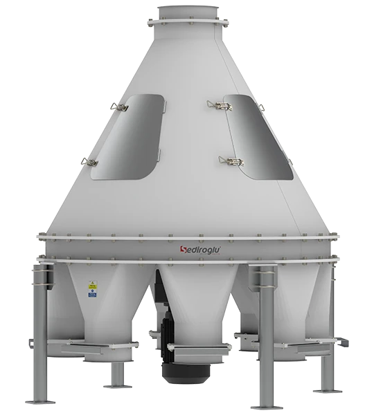 Flour Distributor with 8 Outlets