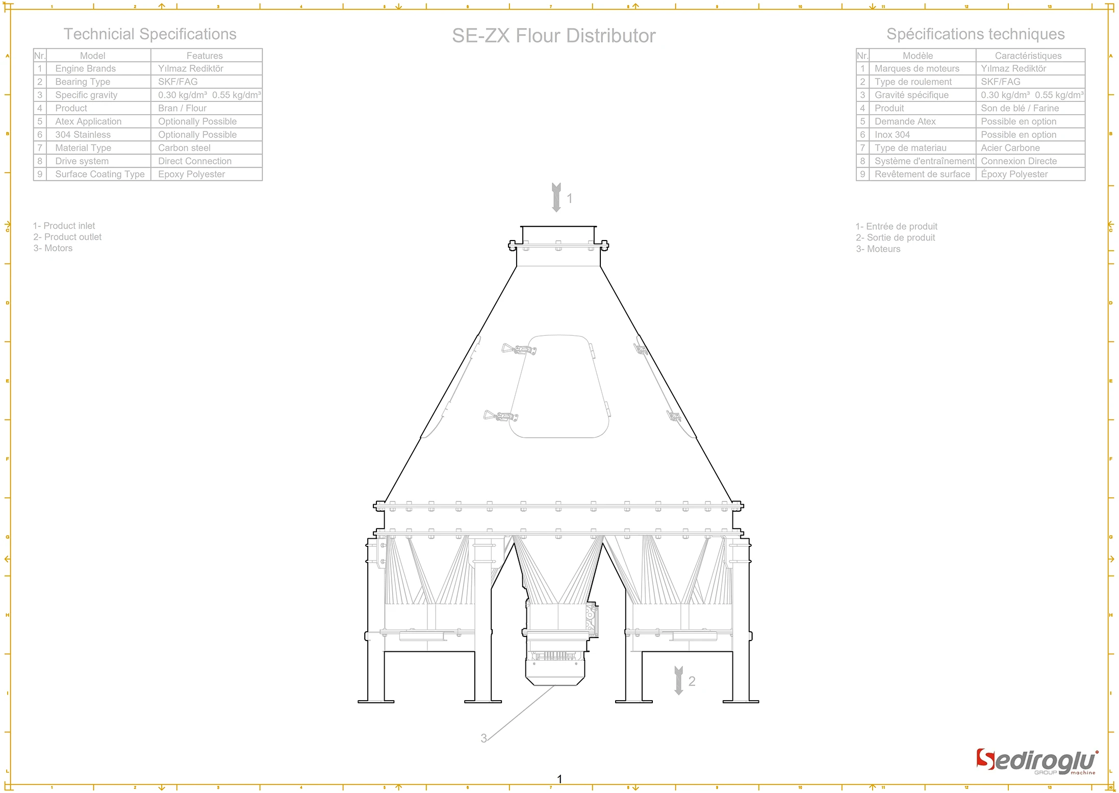 flour-distributor-8-outlets-se-zx-15-8-technical-drawing