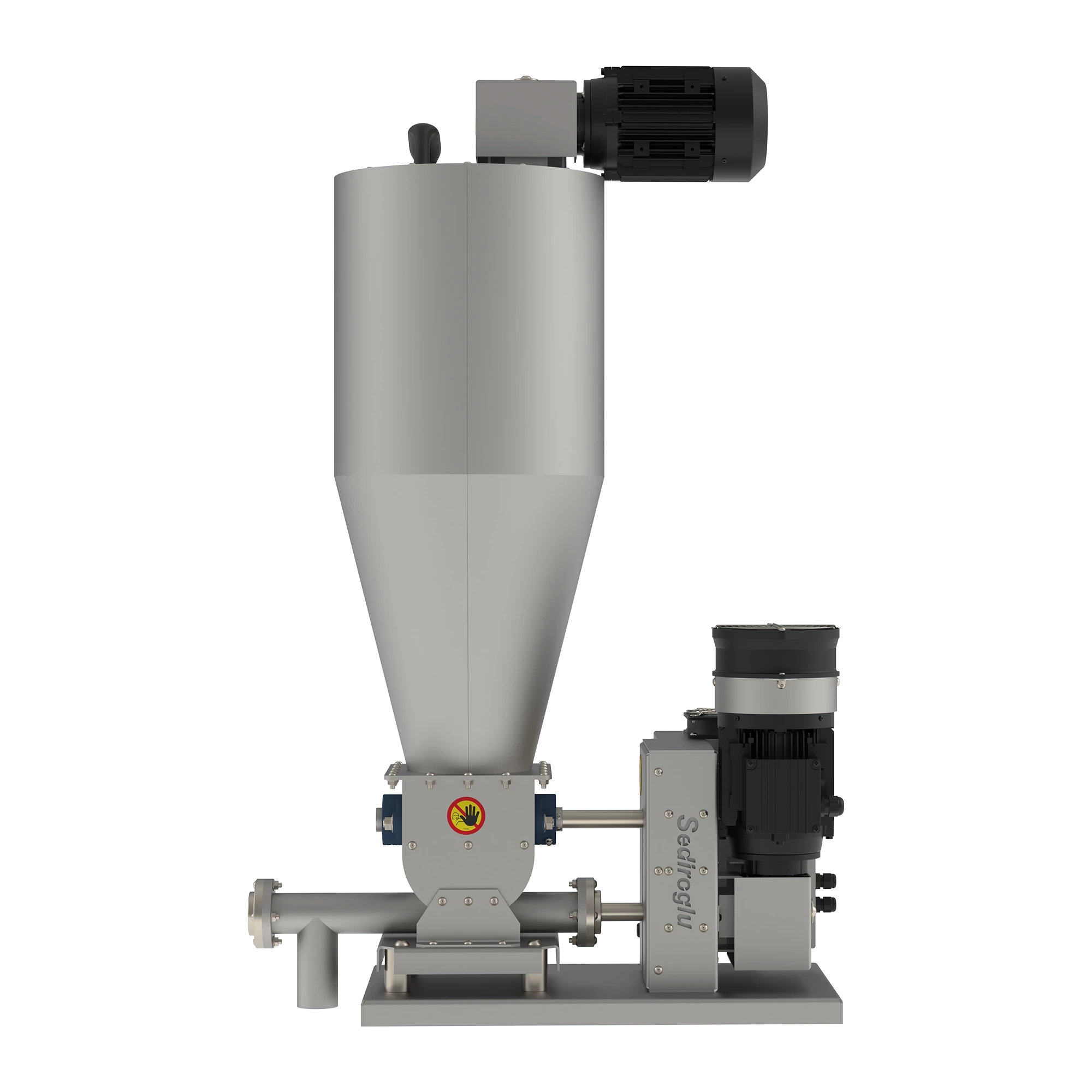 Compact design of the Micro Vitamin Dosing 15-200 g/min system enables easy integration into production lines.