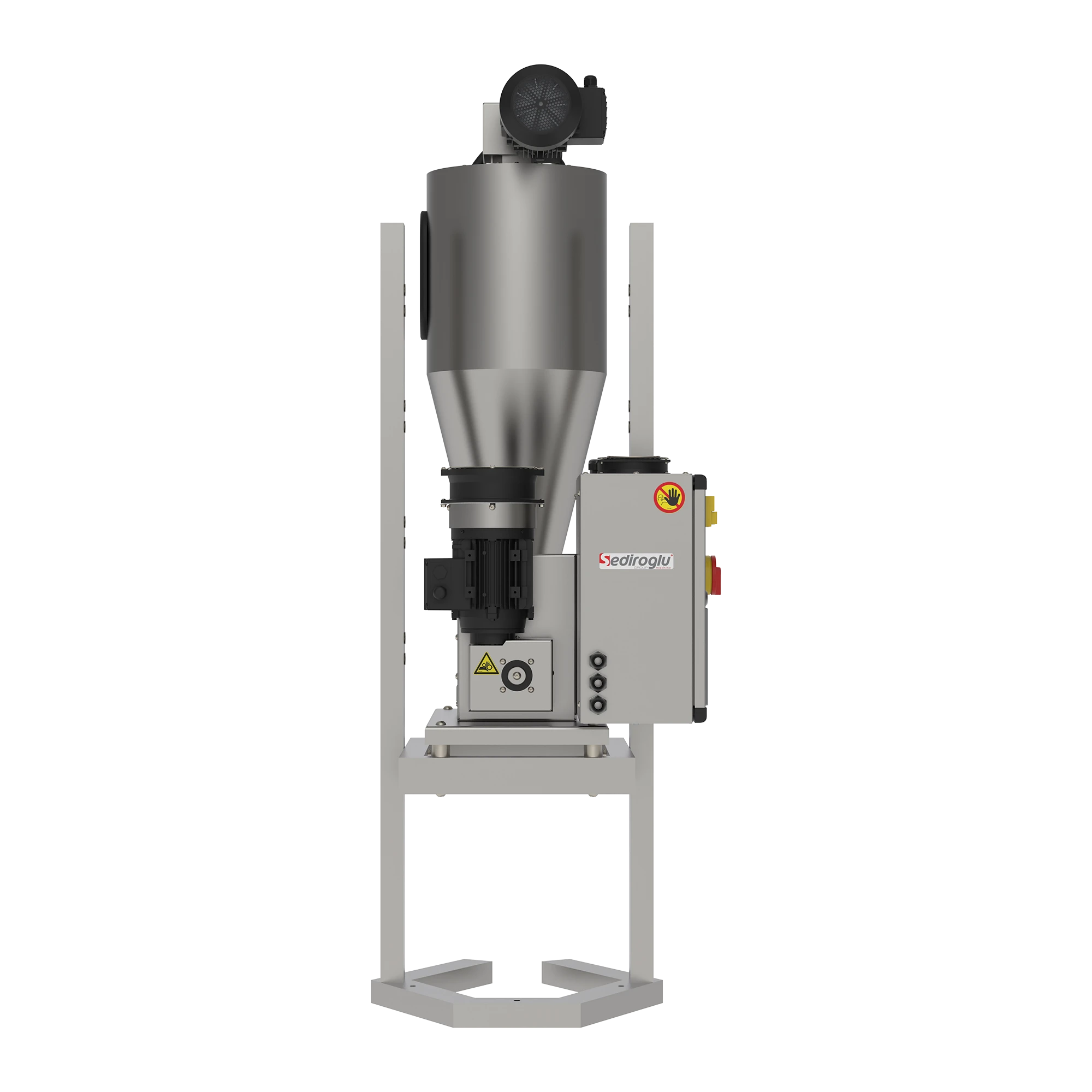 Efficient dosing of powdered and granular vitamins and minerals in production lines.