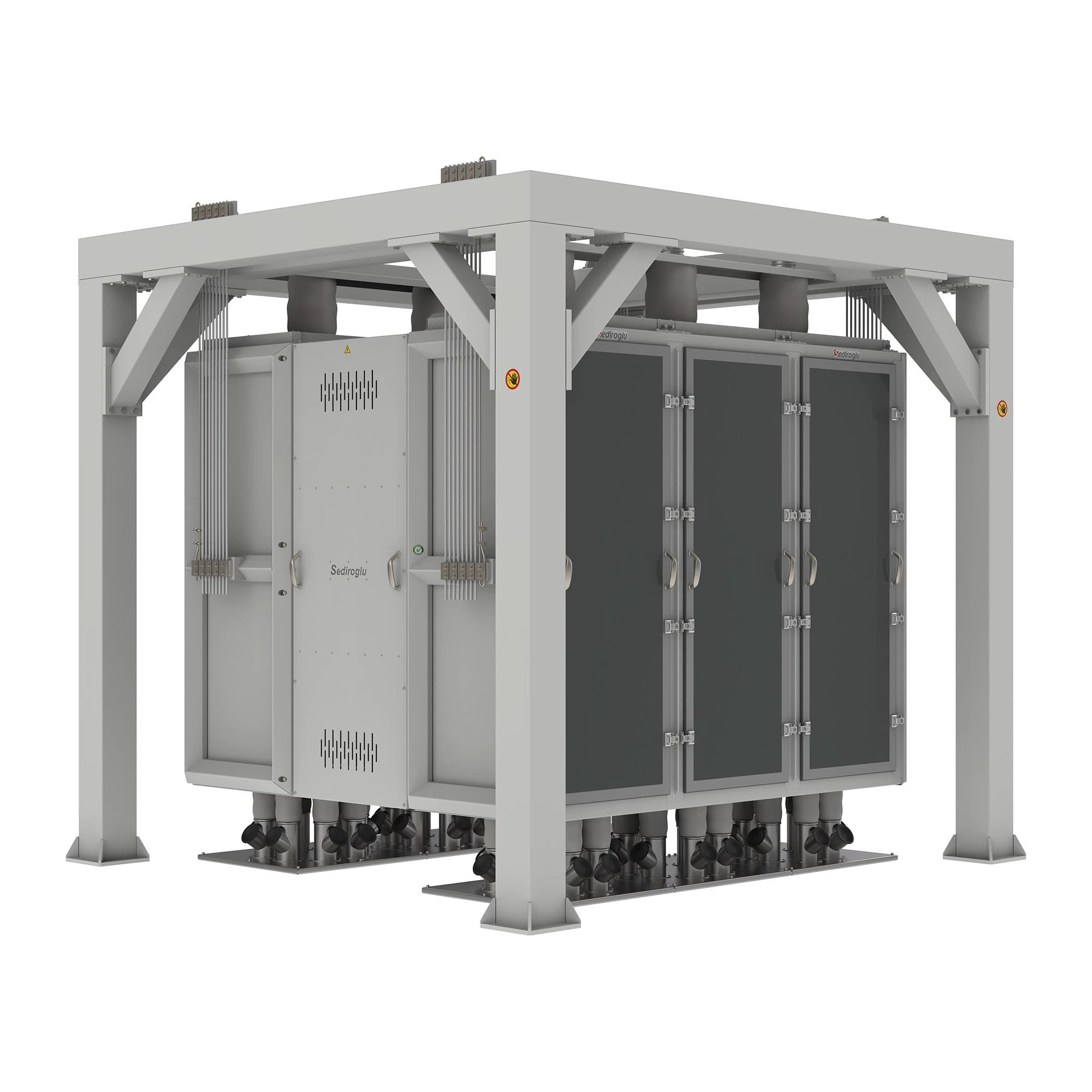 High-efficiency flour sifting performance of SE-QP 6x30 A delivering accurate particle separation.