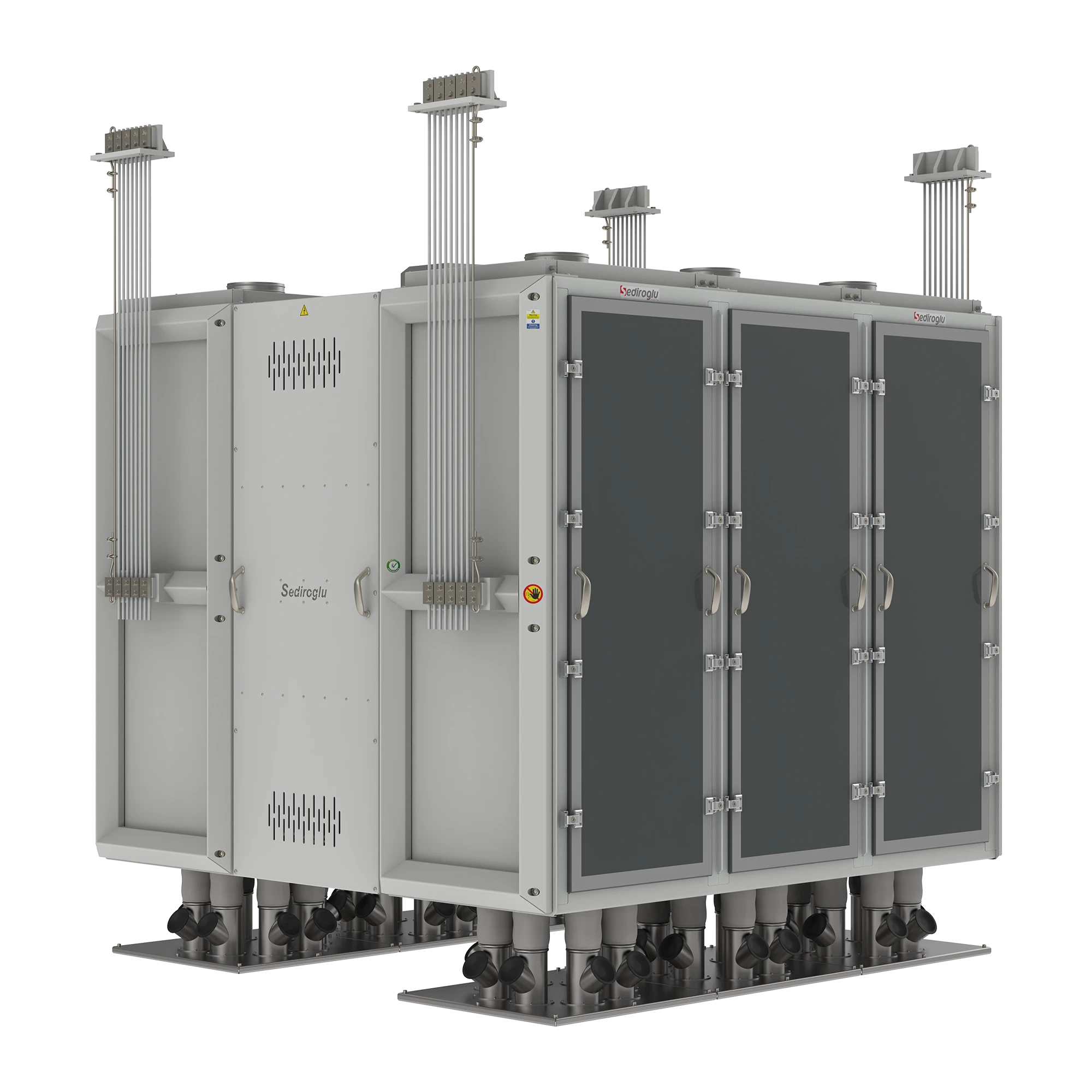 Grain processing equipment Plansifter 6x30 supporting reliable six-channel separation.