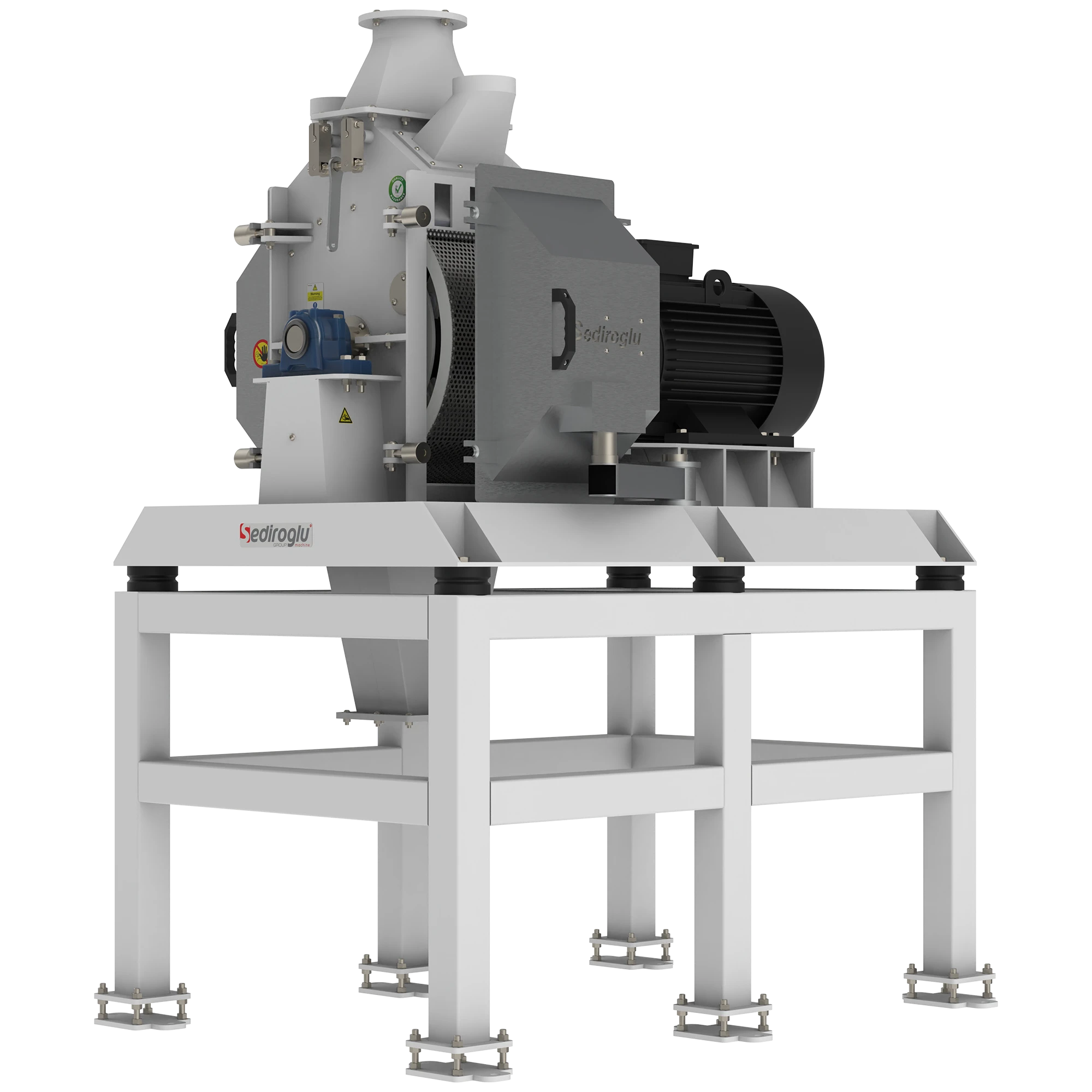 Hammer Mill 4 Ton/h Capacity