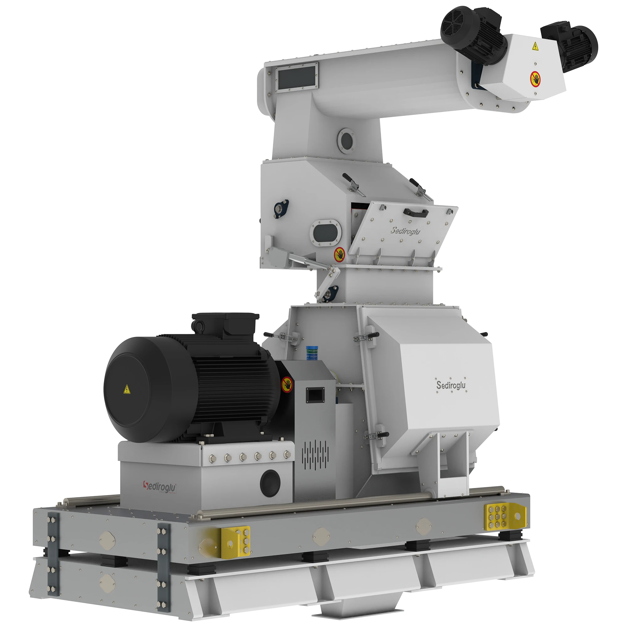 High Speed Hammer Mill 10 Ton/h