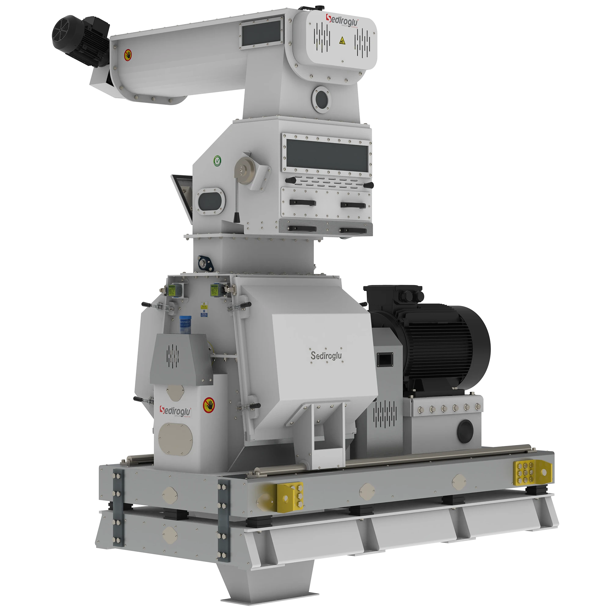 High Speed Hammer Mill 10 Ton/h