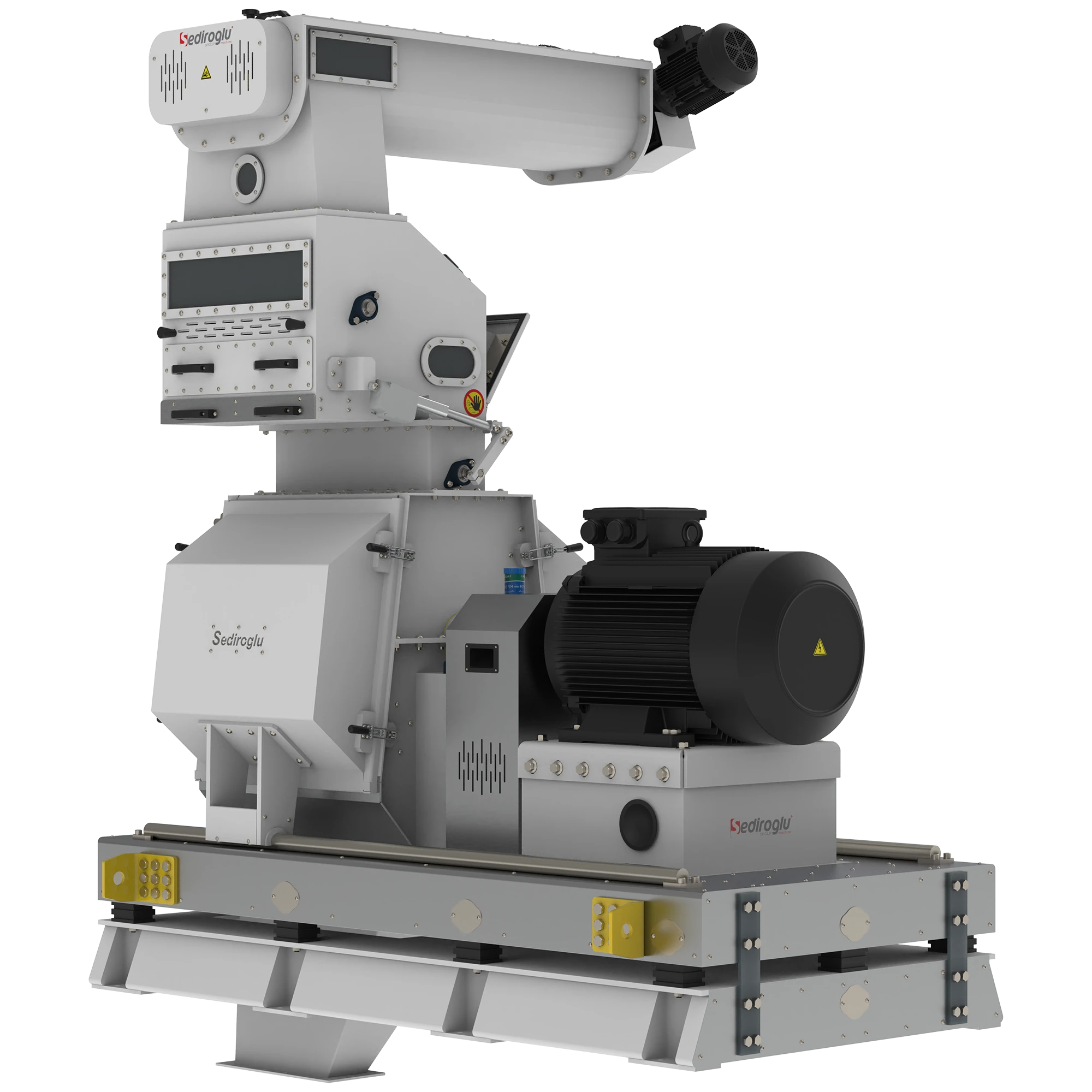 High Speed Hammer Mill 15 Ton/h