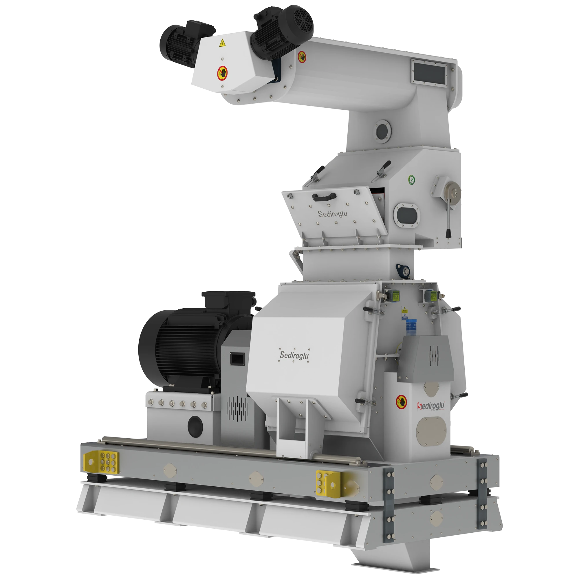 High Speed Hammer Mill 15 Ton/h