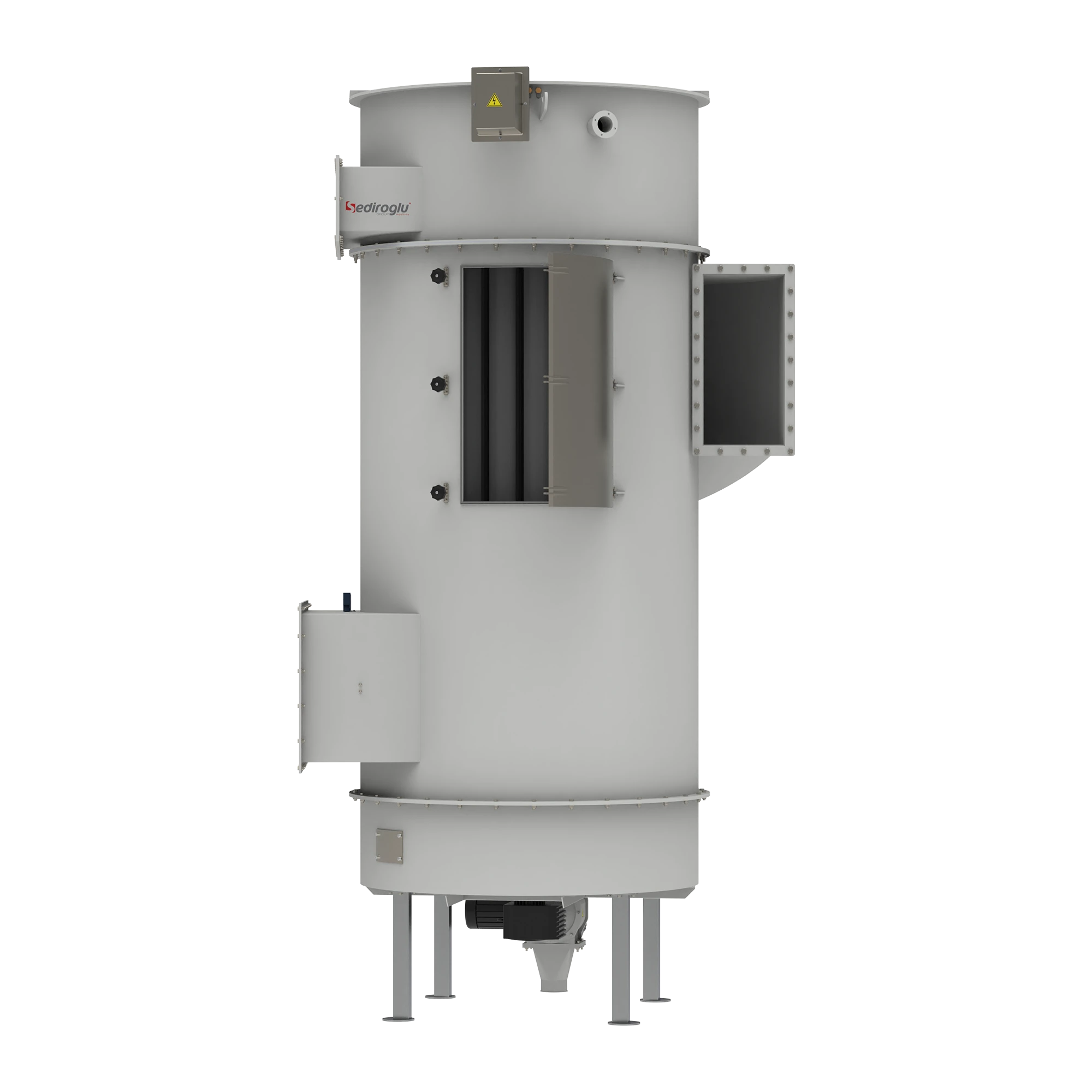 High-performance blower of Air Jet Filter 18 Sleeves ensuring constant airflow.